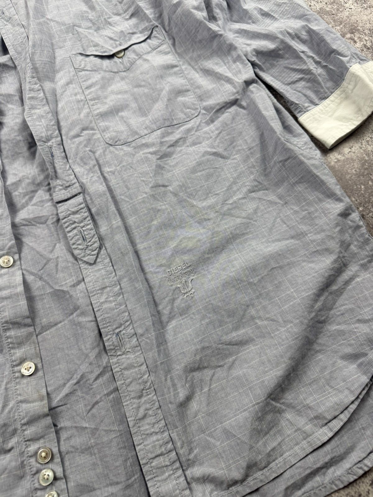 Diesel Avant GARDE Diesel Junya Watanabe Japanesse Y2K button shirt Size US S / EU 44-46 / 1 - 4 Thumbnail