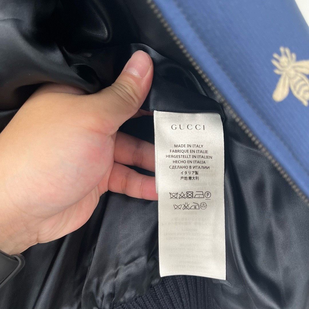 Gucci Gucci full-print bee jacket Nextarrow-2412 Size US S / EU 44-46 / 1 - 5 Thumbnail