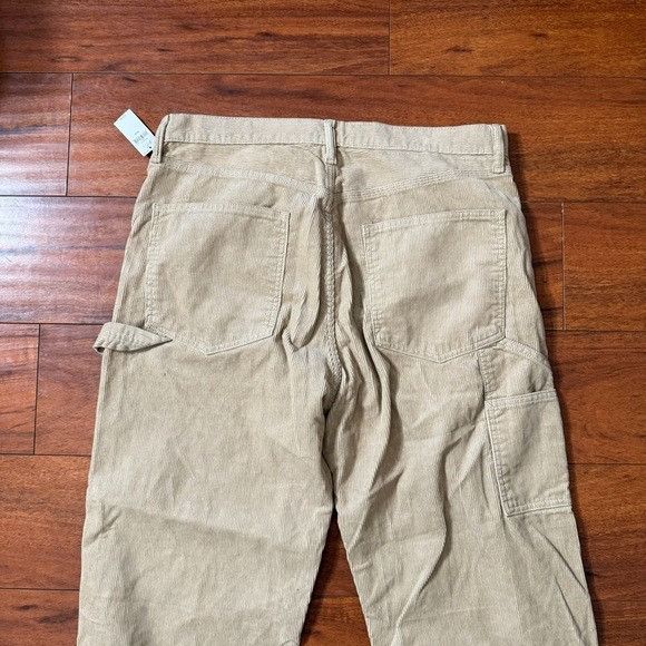 Gap NWT GAP Men's Beige Corduroy Carpenter Pants Sz 34x34 Size US 34 / EU 50 - 6 Thumbnail