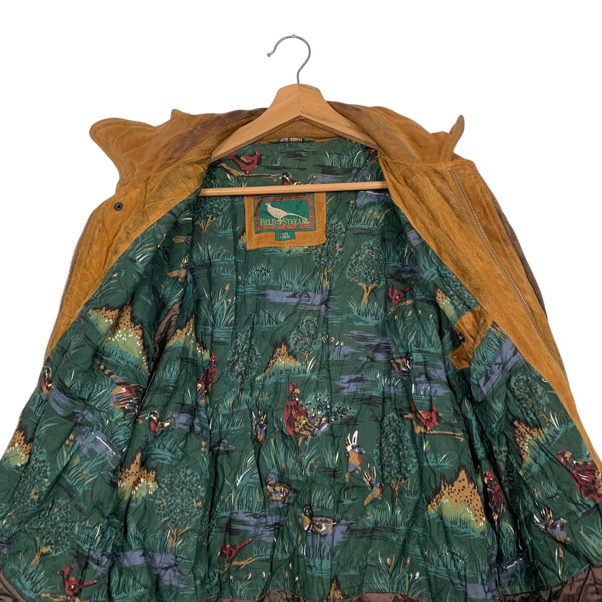 Japanese Brand Japanese Brand Field Stream Multipocket Leather Jacket Size US L / EU 52-54 / 3 - 12 Thumbnail