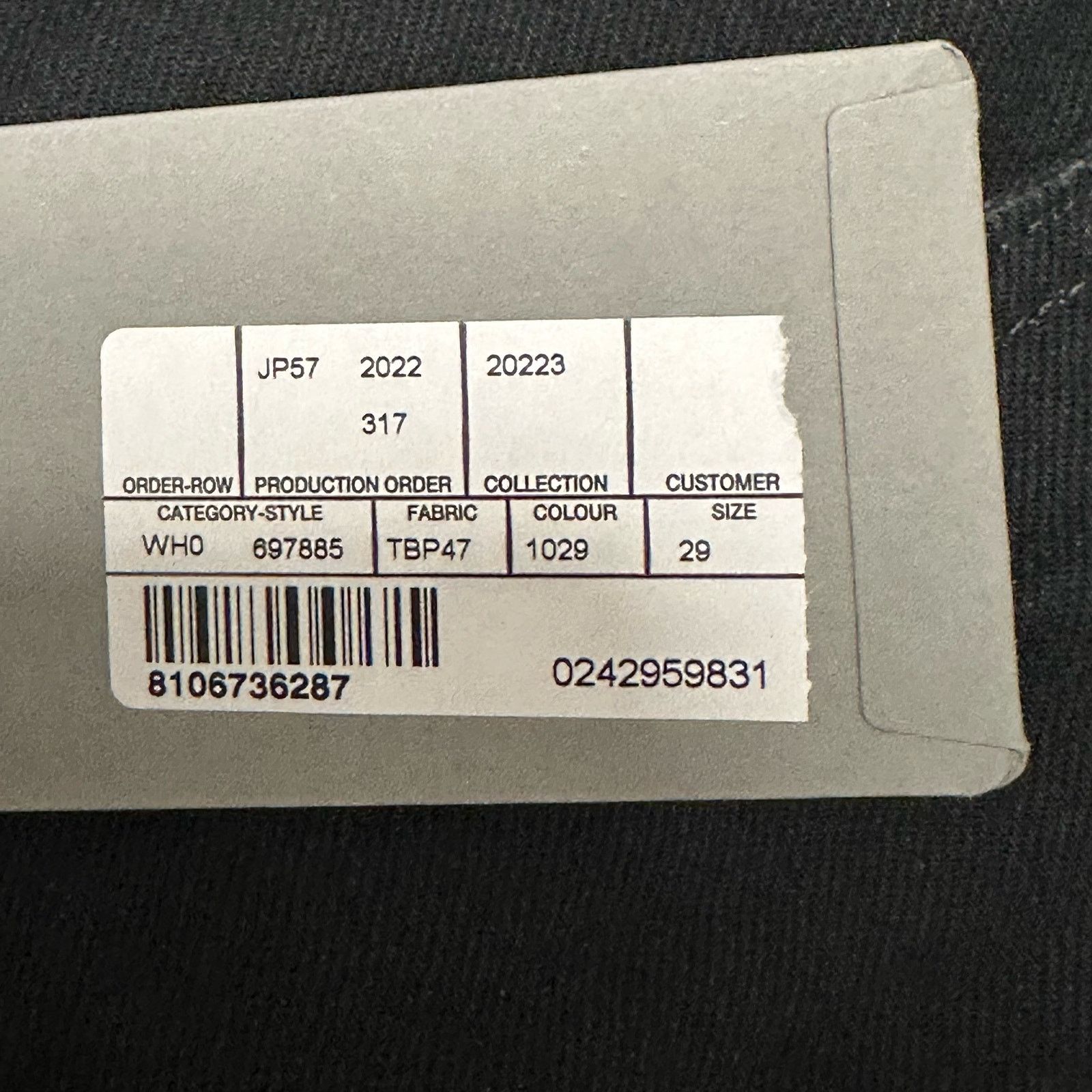 Balenciaga FW22 NEW Balenciaga Lost Tape Unisex Distressed Black Jeans Size US 32 / EU 48 - 3 Thumbnail