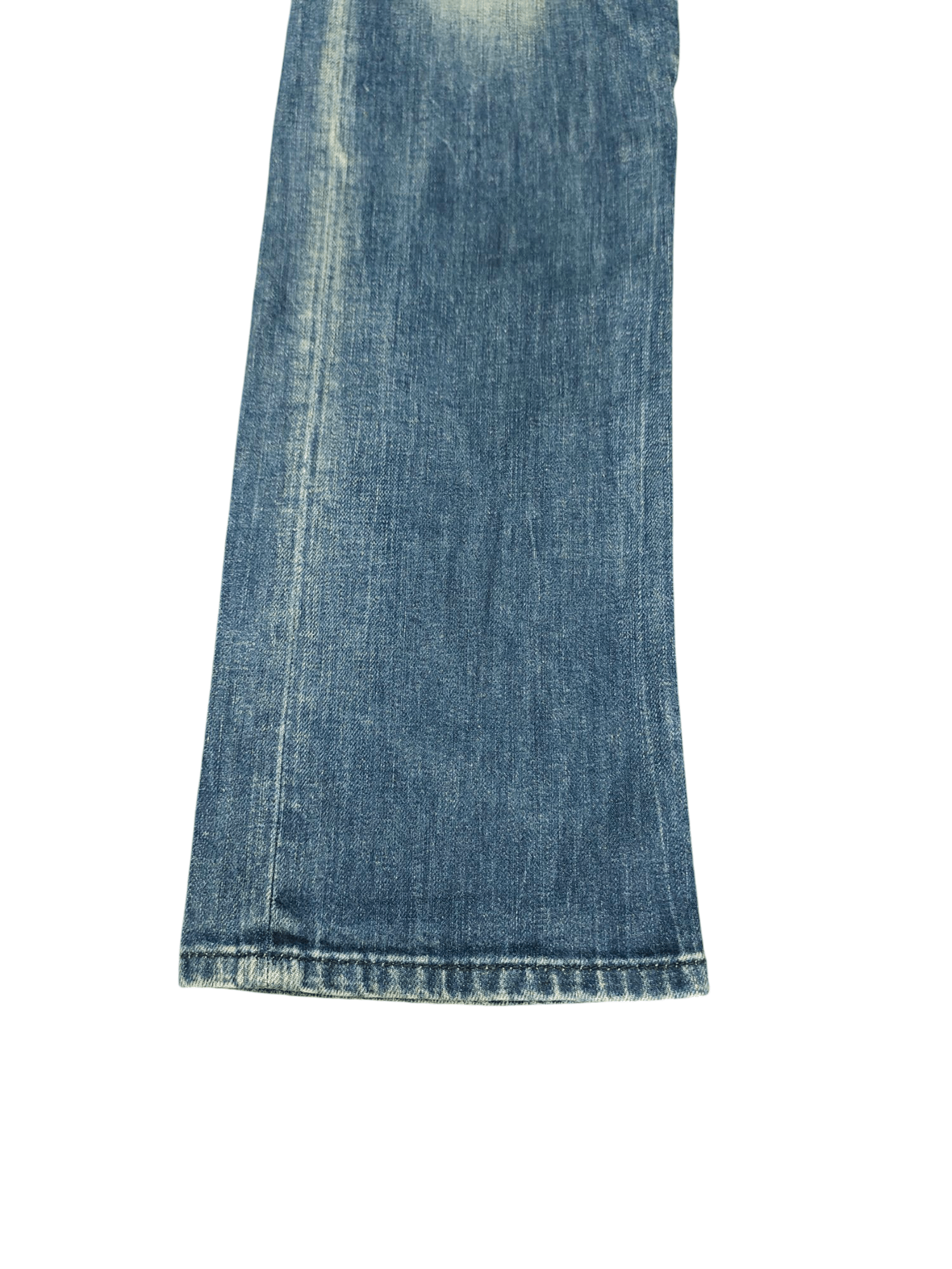 If Six Was Nine Vintage Y2k Replay Clawmark Rusty Faded Denim Jeans Size US 32 / EU 48 - 6 Thumbnail