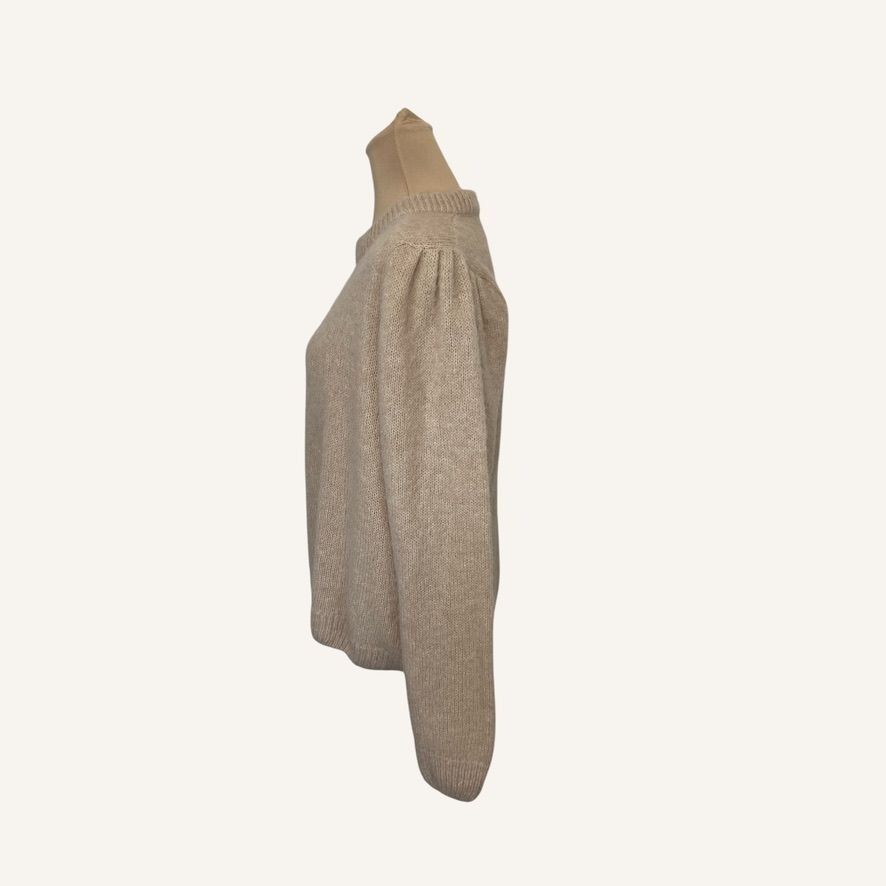 Other Nation LA Mohair Sweater M Sand Dune Beige Knit Classic Quie Size M / US 6-8 / IT 42-44 - 2 Thumbnail