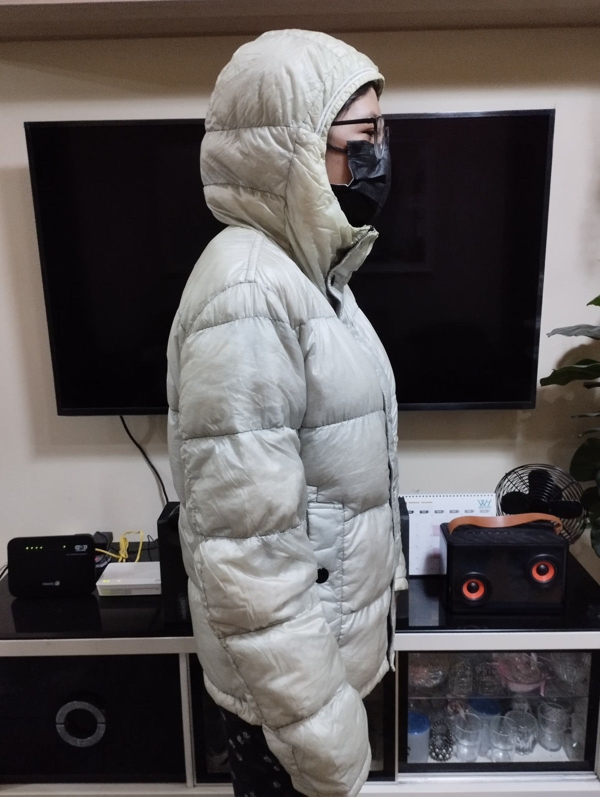 Stone Island STONE ISLAND GARMENT DYED DOWN 26 GR X SQM-N Puffer Jacket Size US S / EU 44-46 / 1 - 21 Thumbnail