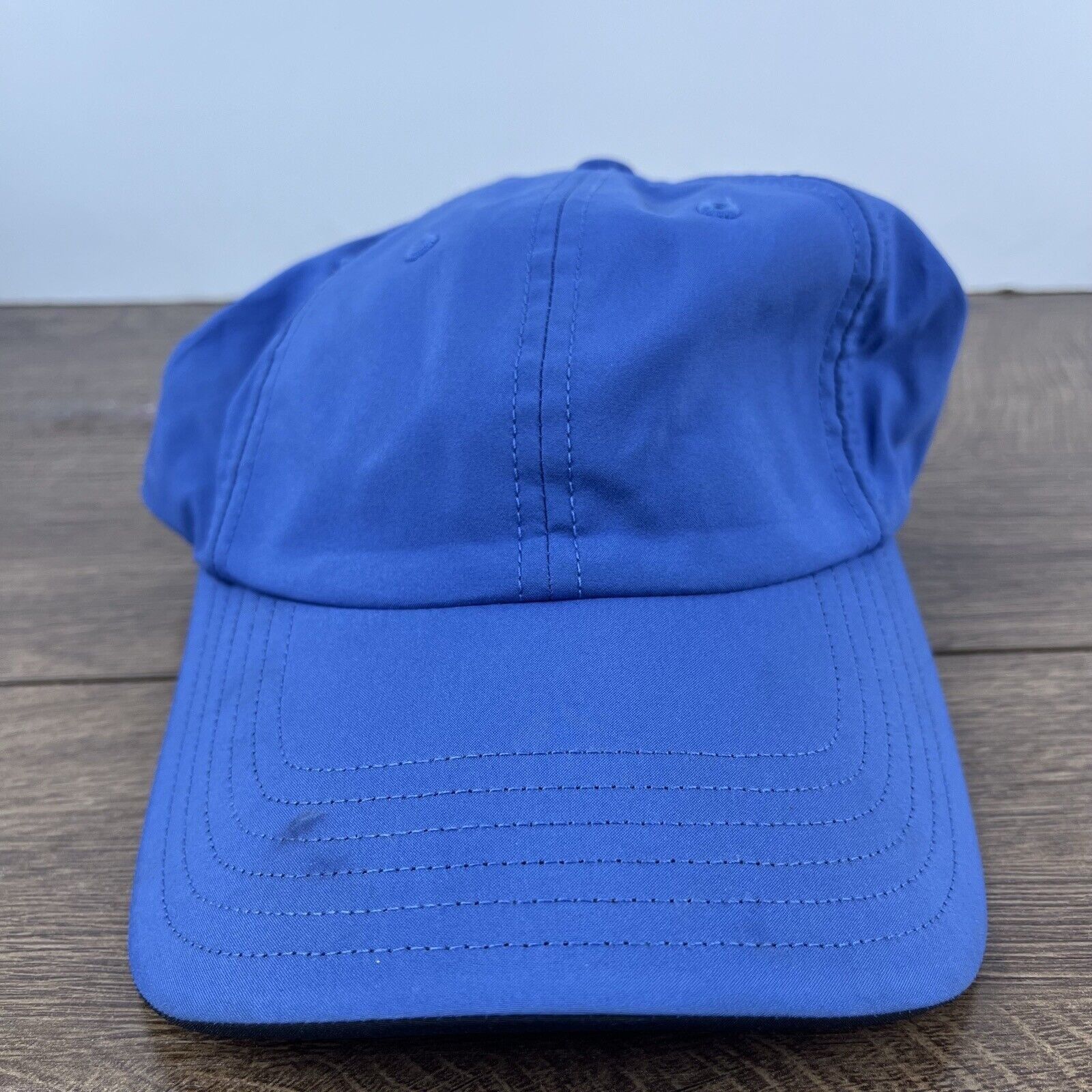 Adidas Adidas Blue Cap Hat Running Hat Blue Adjustable Hat Blue Adu Size ONE SIZE - 1 Thumbnail