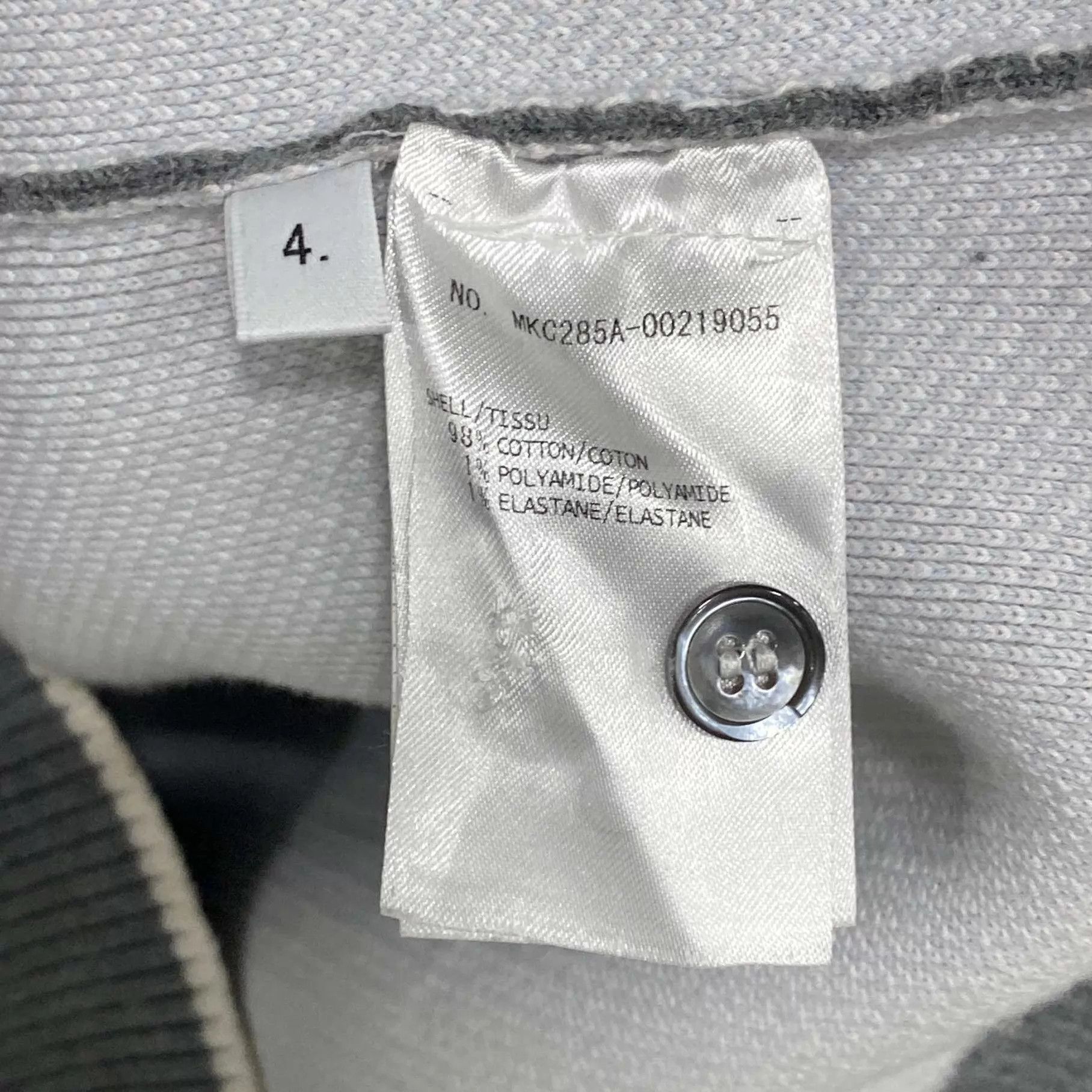 Thom Browne Thom Browne 99 New Cardigan Size 4 Collar Stain Size S / US 4 / IT 40 - 5 Thumbnail