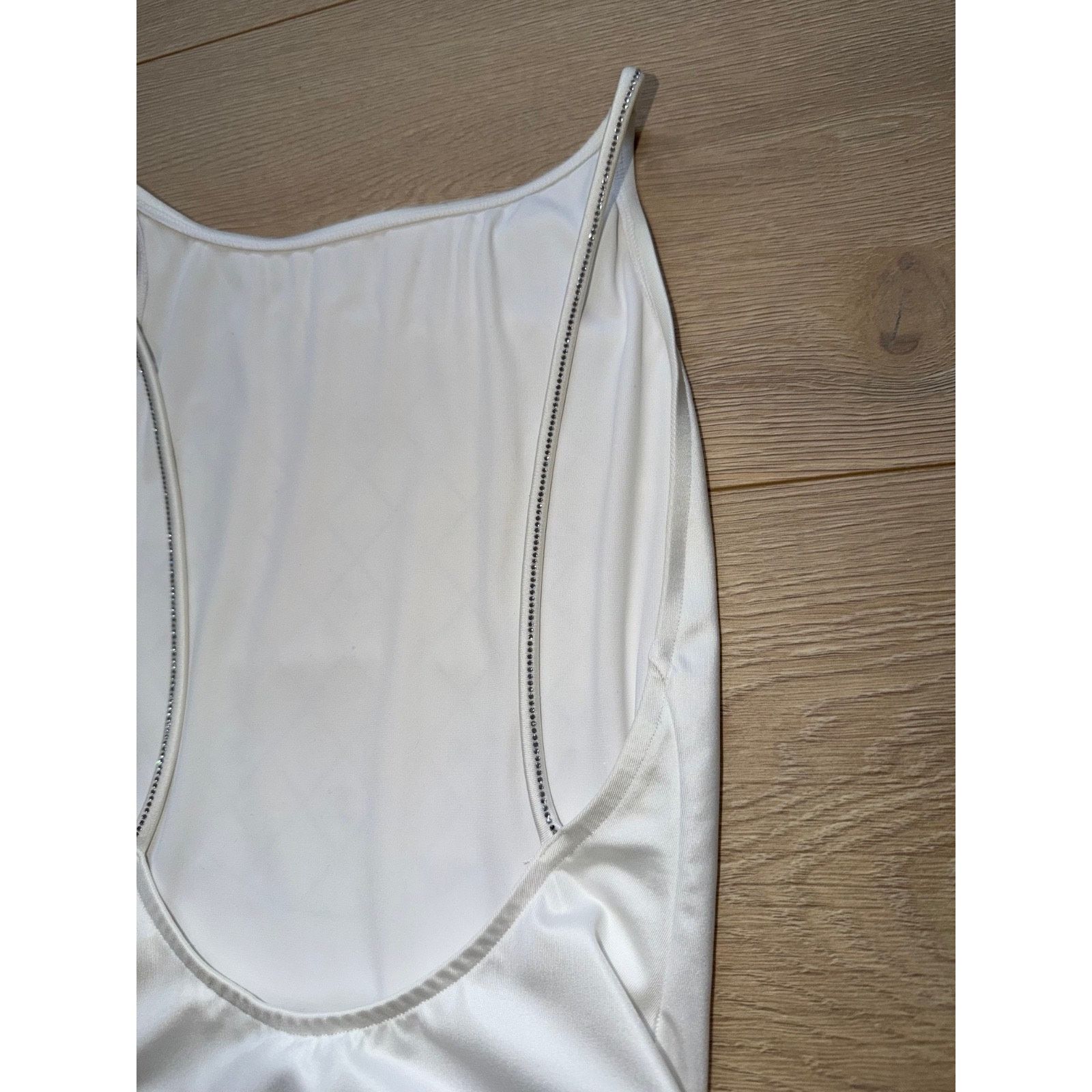 Chanel Logo One Piece Swimsuit Runway Bathingsuit 34 Size XXS / US 00 / IT 34 - 10 Thumbnail