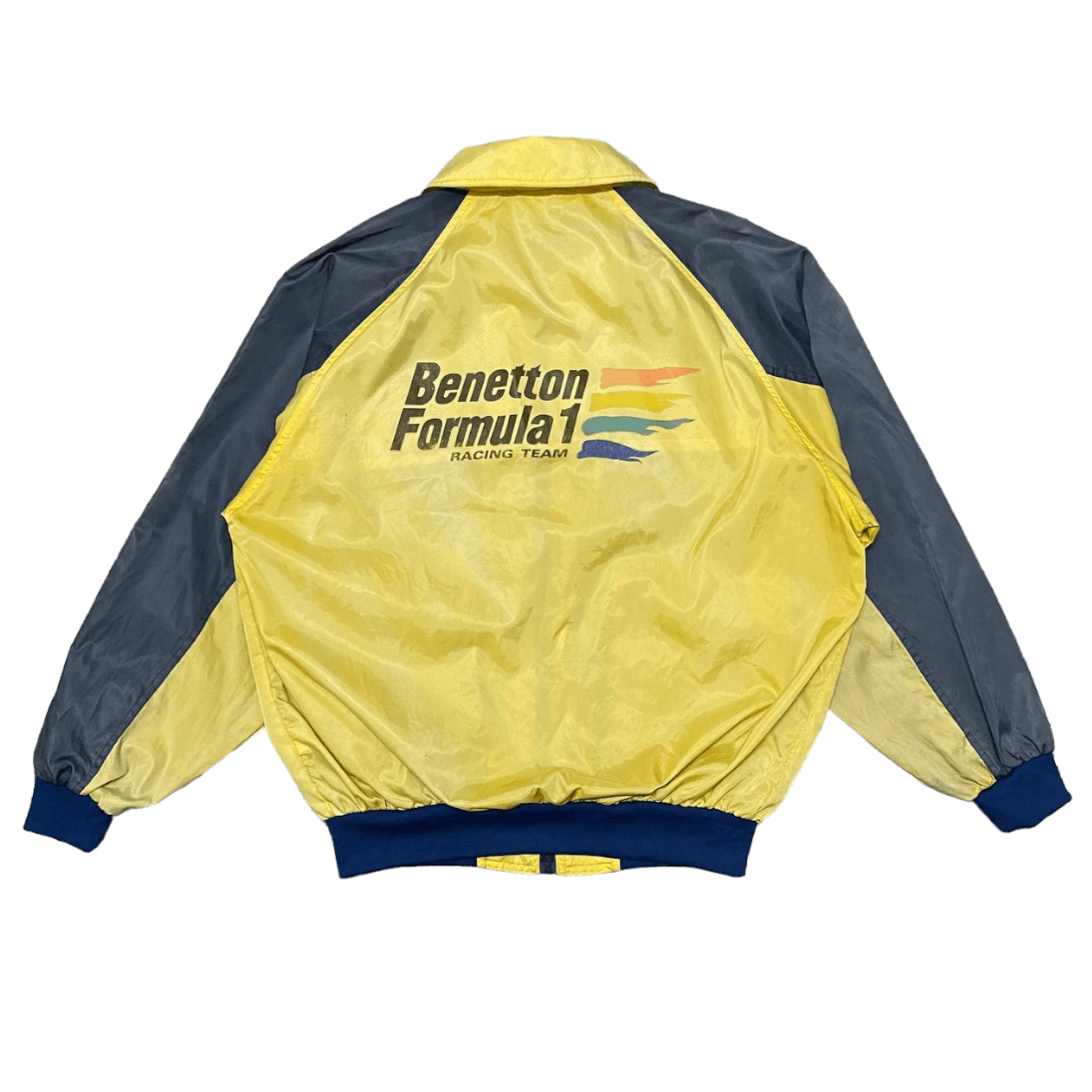 Vintage Benetton Formula 1 Racing Light Jacket