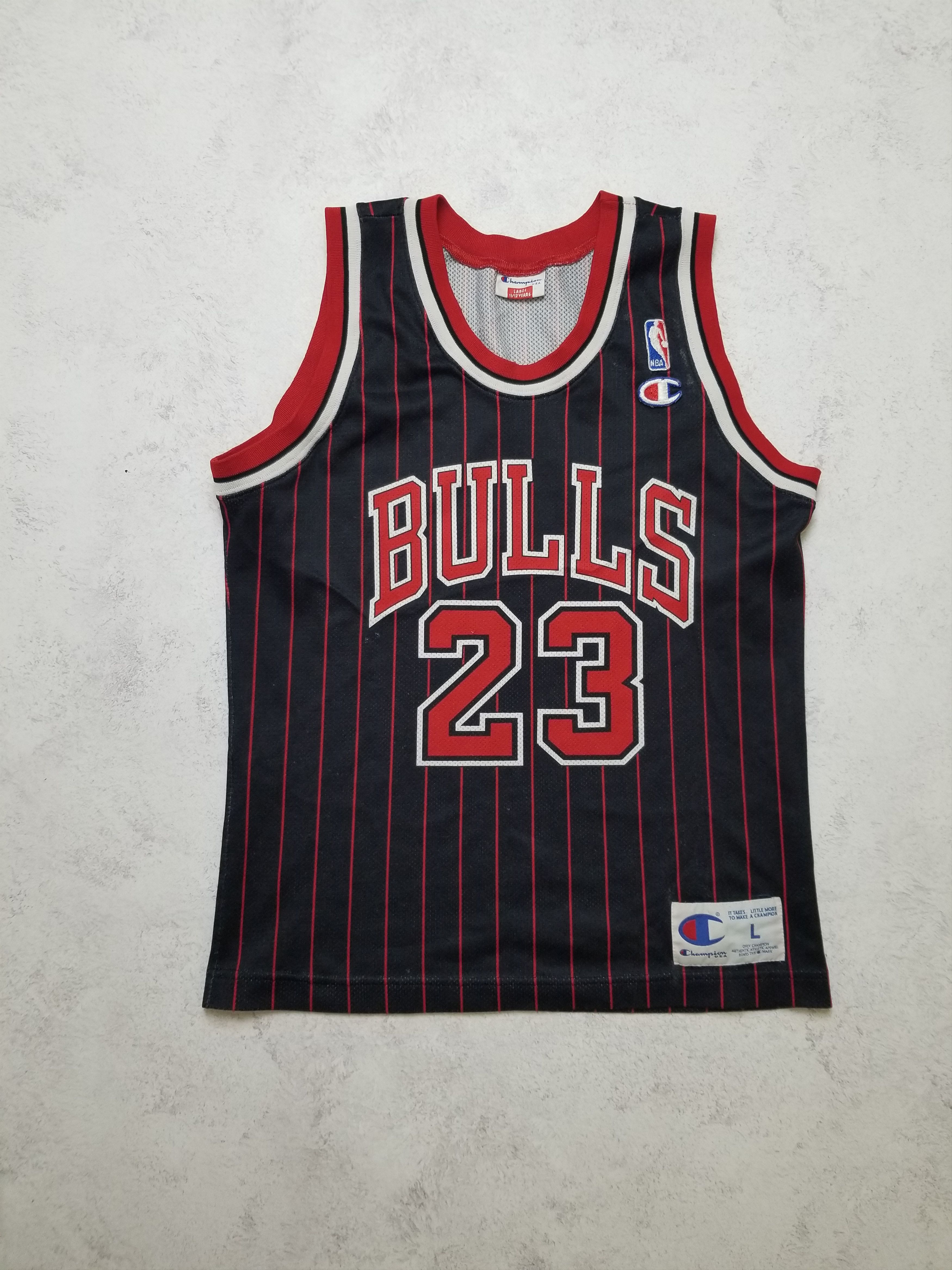 Michael Jordan #23 Chicago Bulls Champion Jersey NB Youth L