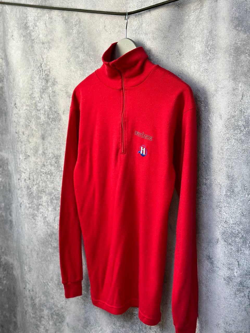 ORTOVOX Ortovox Lanatex 1/4 Zip Shurwolle Sweater Size US M / EU 48-50 / 2 - 1 Thumbnail