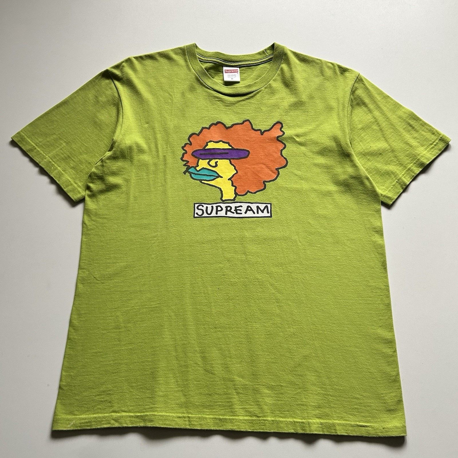 Supreme 2003 Supreme City of God Tee Yellow Lil Ze Movie Brazil