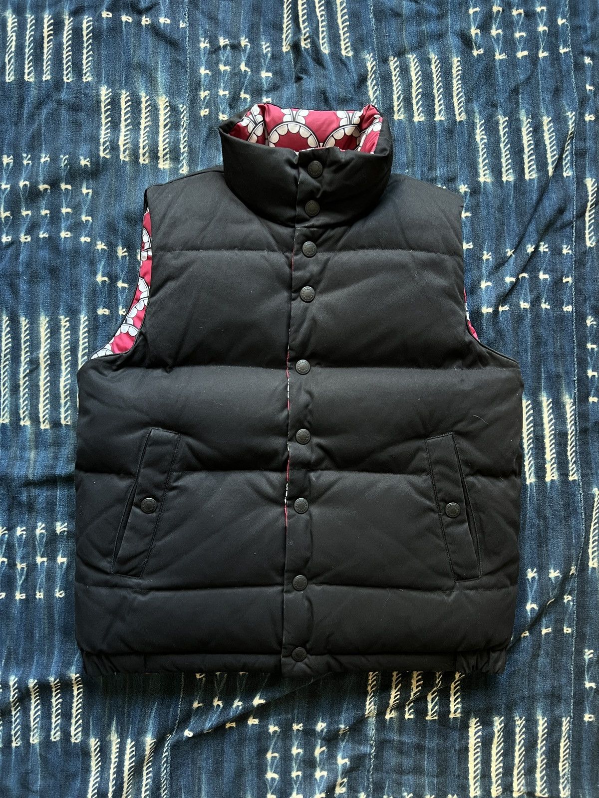 Kaws Kaws Bape Archive Circle Teeth Reversible Down Puffer Jacket Size US S / EU 44-46 / 1 - 1 Thumbnail