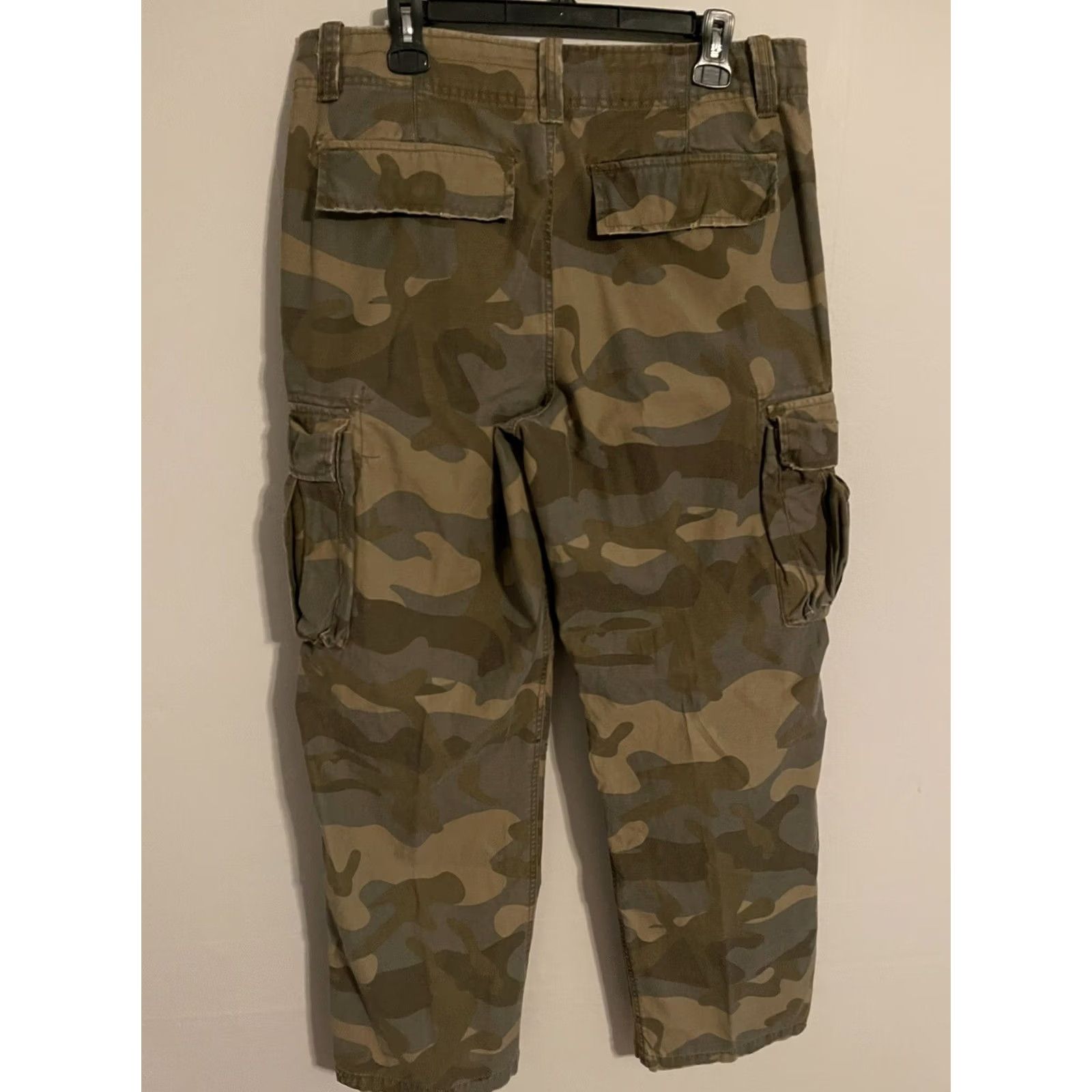 Aeropostale VINTAGE Aeropostale Pants Army Military Camo Cargo Utility Men's 34x32 Y2K Size US 34 / EU 50 - 3 Thumbnail