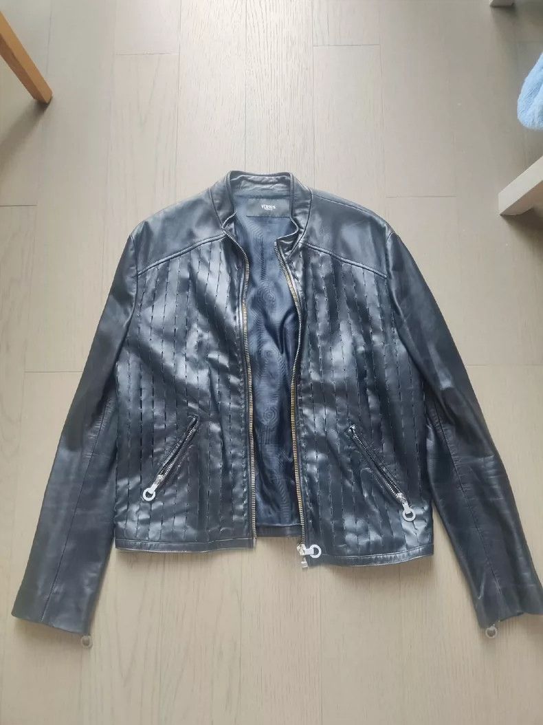 Versace Versace Slim leather clothes Size US M / EU 48-50 / 2 - 1 Thumbnail