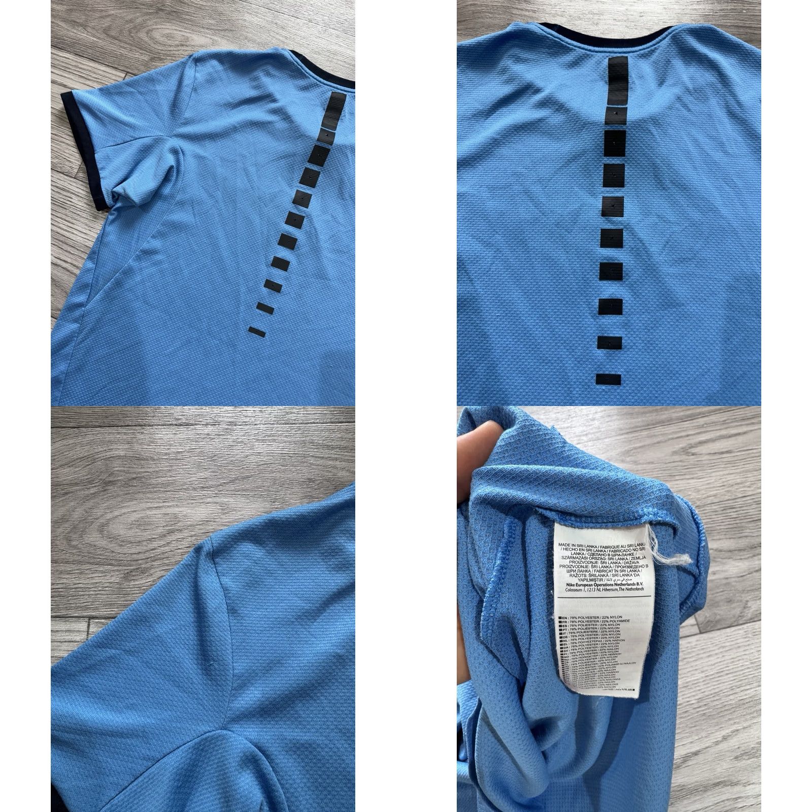 Nike Nike Rafa Nadal 2016 US Open Shirt T-Shirt Short Sleeve Blue S Men Paul Aeroreact Size US S / EU 44-46 / 1 - 11 Thumbnail