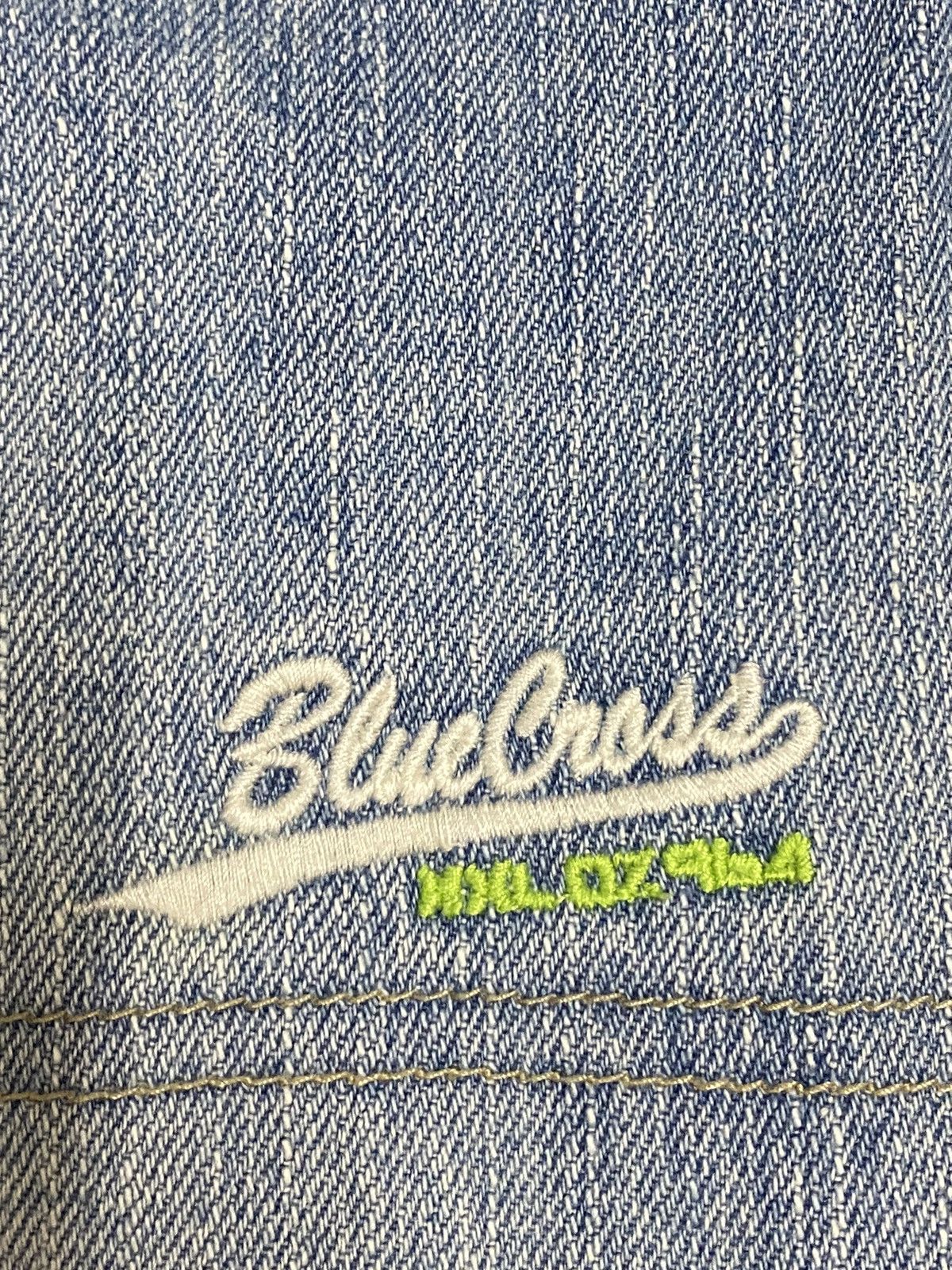 Japanese Brand Vintage Japanese Brands Faded Embroidered Distressed Jeans Size US 30 / EU 46 - 10 Thumbnail