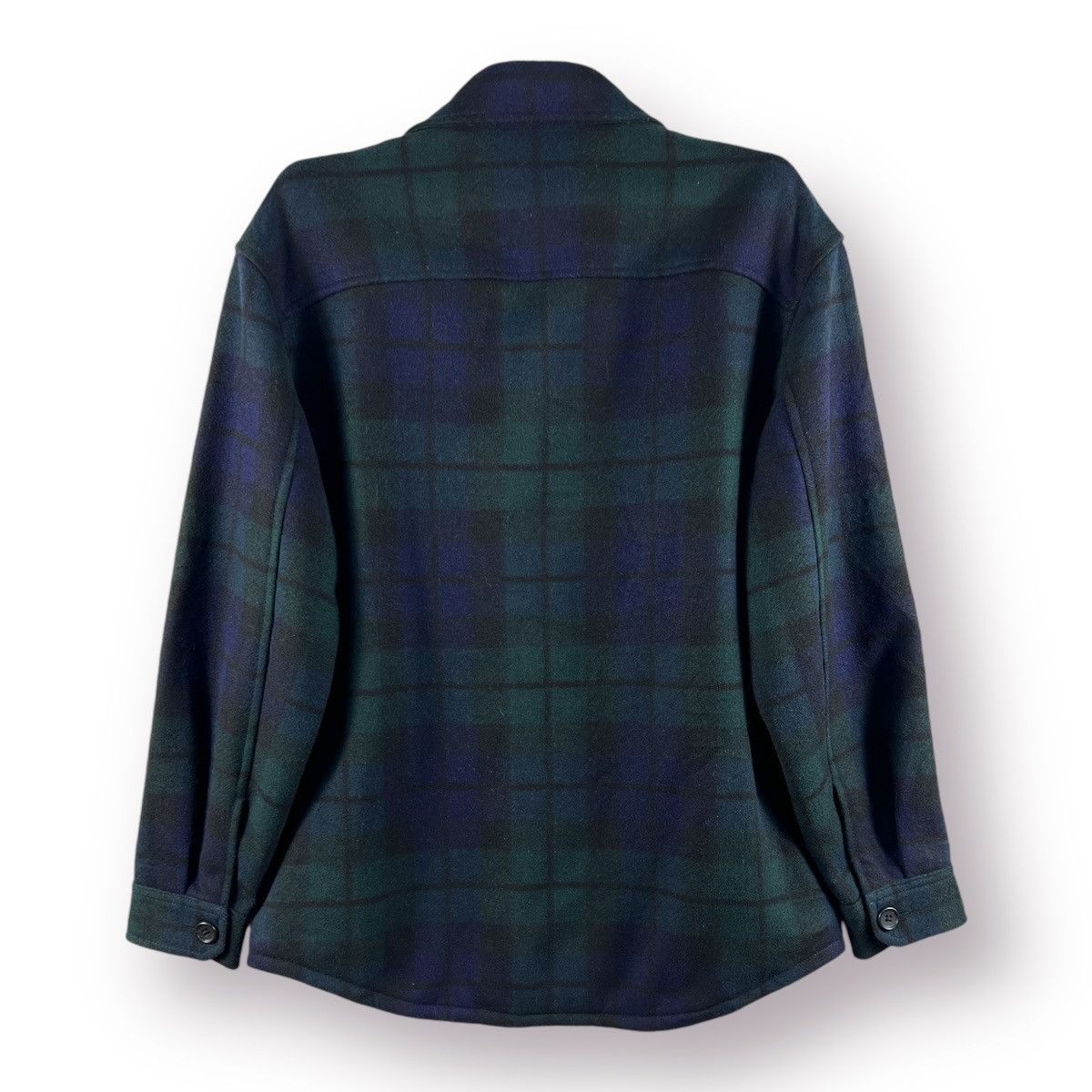 Japanese Brand × Uniqlo 🔥 UNIQLO BLUE TARTAN WOOL JACKET - M Size US S / EU 44-46 / 1 - 9 Thumbnail