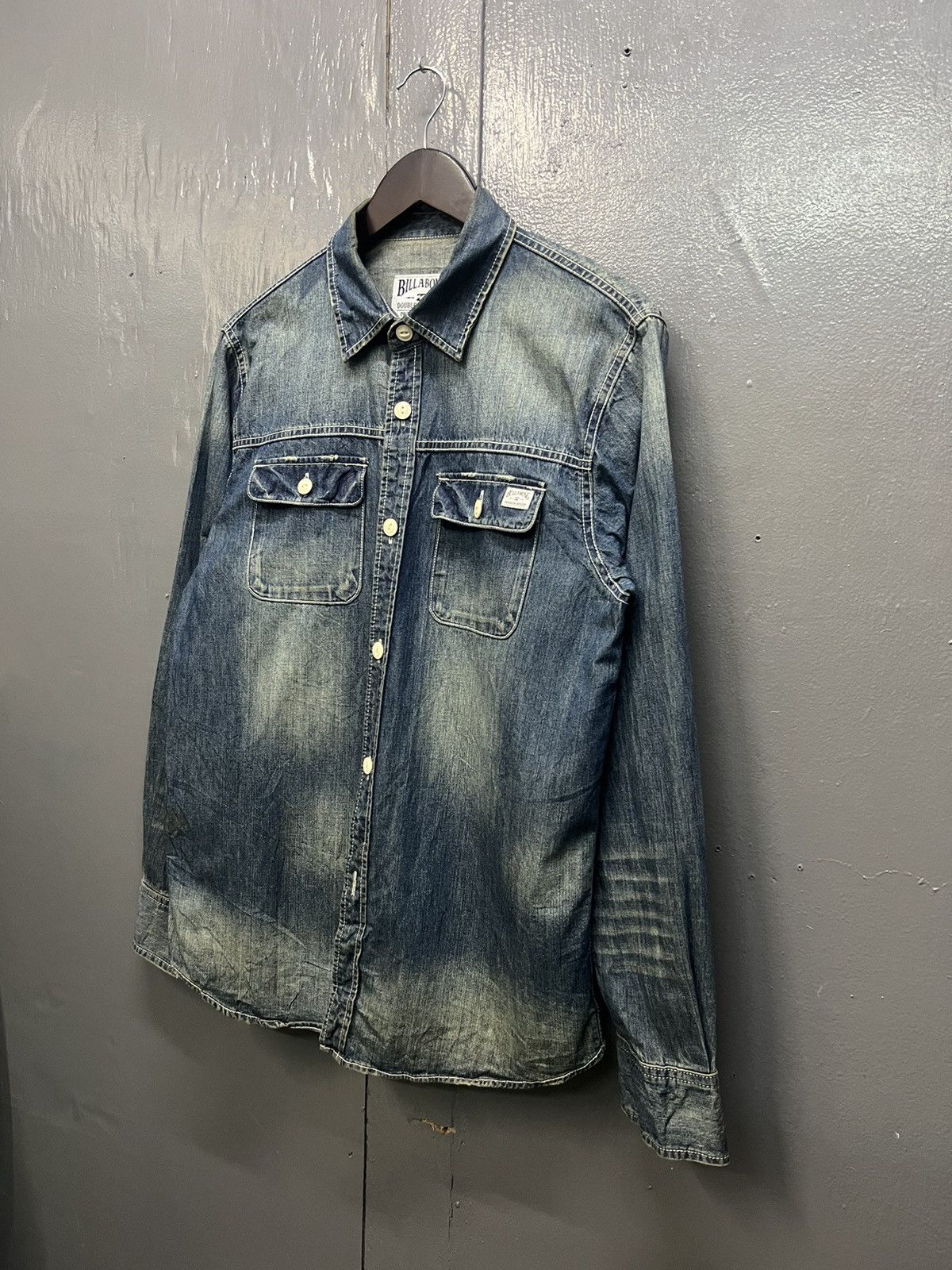 Billabong Billabong Cotton Denim Shirt Longsleeve Size US L / EU 52-54 / 3 - 2 Thumbnail