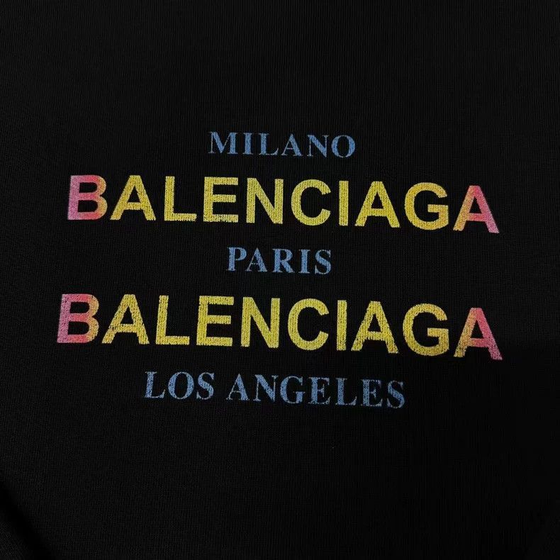 Balenciaga balenciaga black logo sweatshirt Size US S / EU 44-46 / 1 - 3 Thumbnail