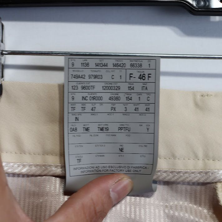 Tom Ford o1rshd1 Pants in Ivory Size US 30 / EU 46 - 9 Thumbnail