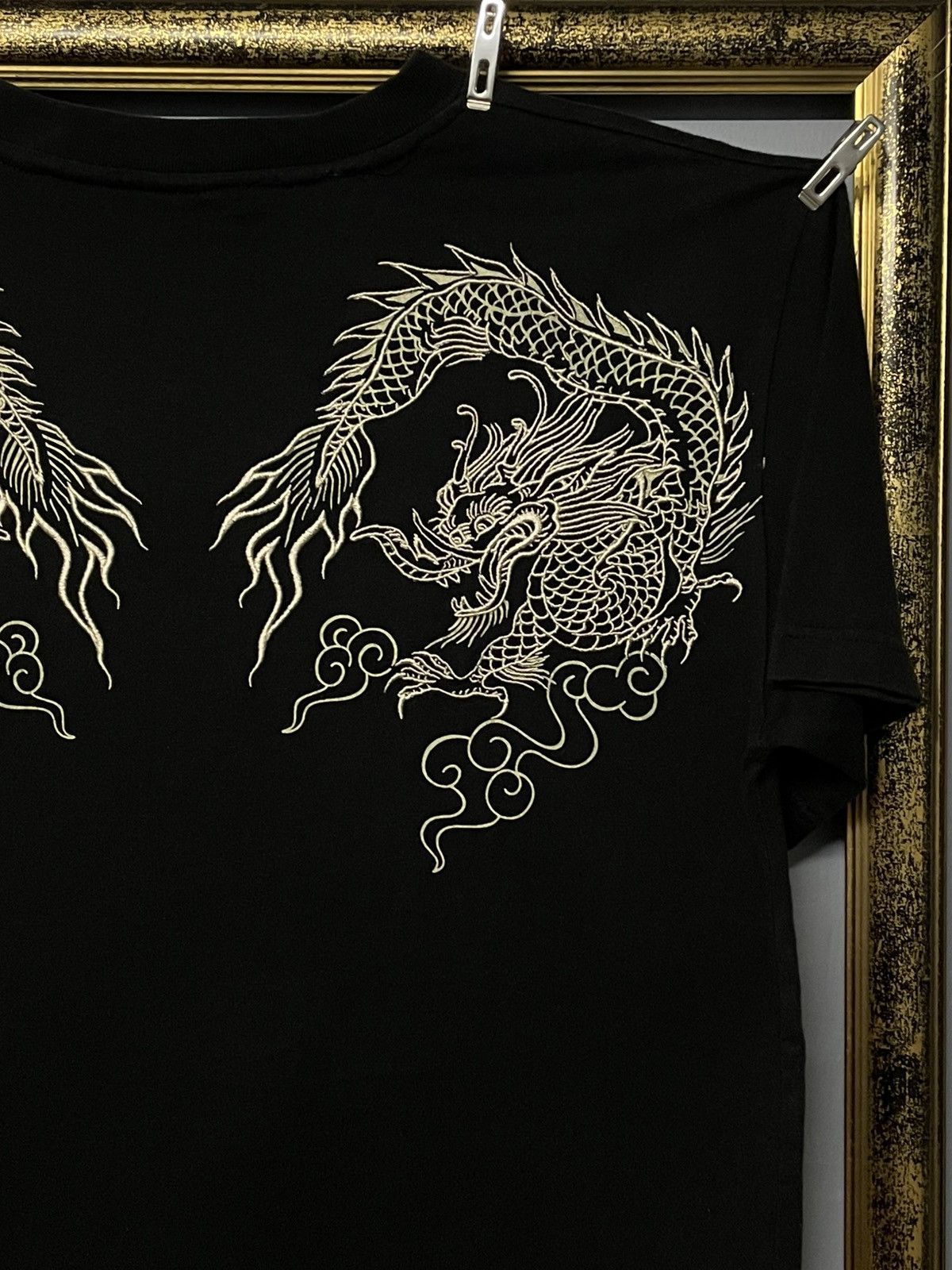 Japanese Brand Vintage 1990s Japan Designer Generate Sukajan Embroidery Tee Size US M / EU 48-50 / 2 - 8 Thumbnail