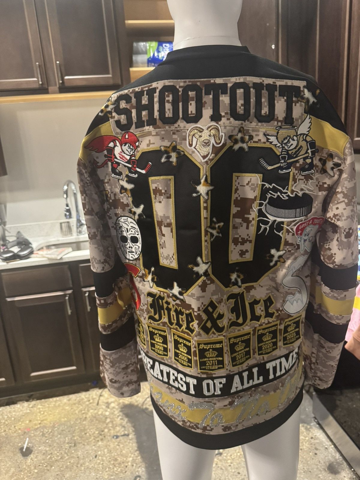 Supreme Fire & Ice Hockey Jersey Size US S / EU 44-46 / 1 - 2 Thumbnail