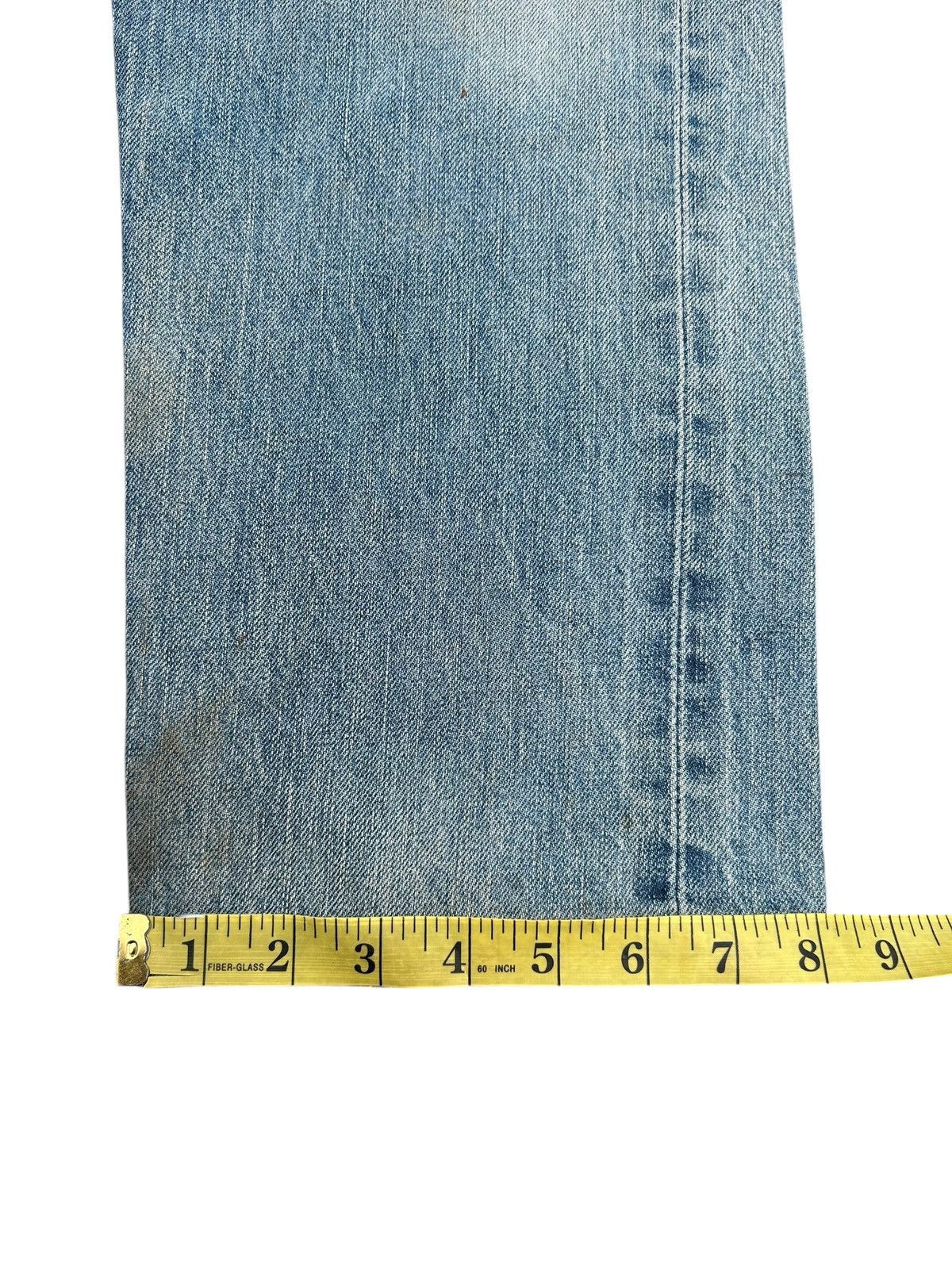 Kapital Thrashed Vintage Levis big E Selvedge Denim Jeans Size US 32 / EU 48 - 25 Thumbnail