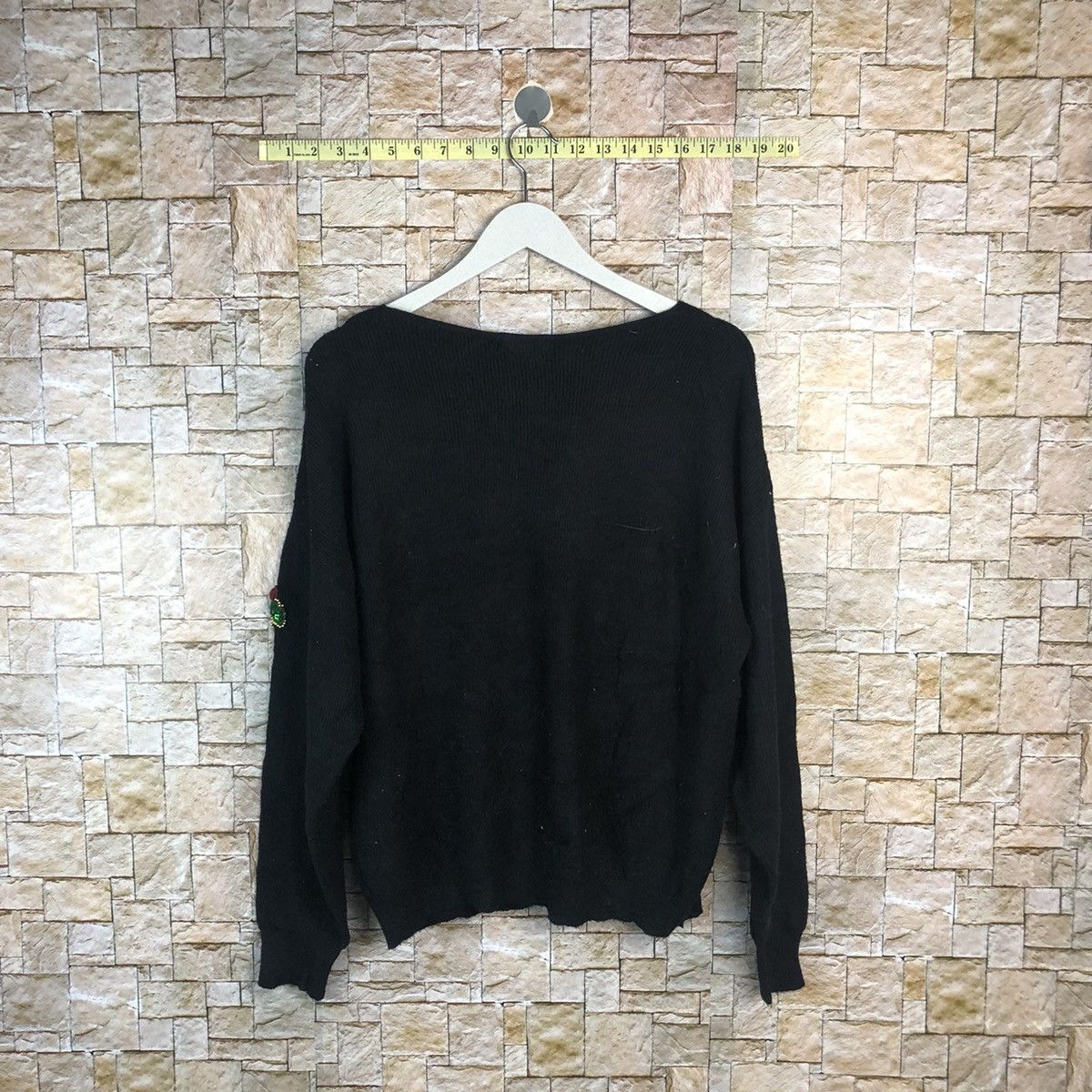 Homespun Knitwear Japanese Brand vintage Black Knitwear #A927 Size M / US 6-8 / IT 42-44 - 12 Thumbnail