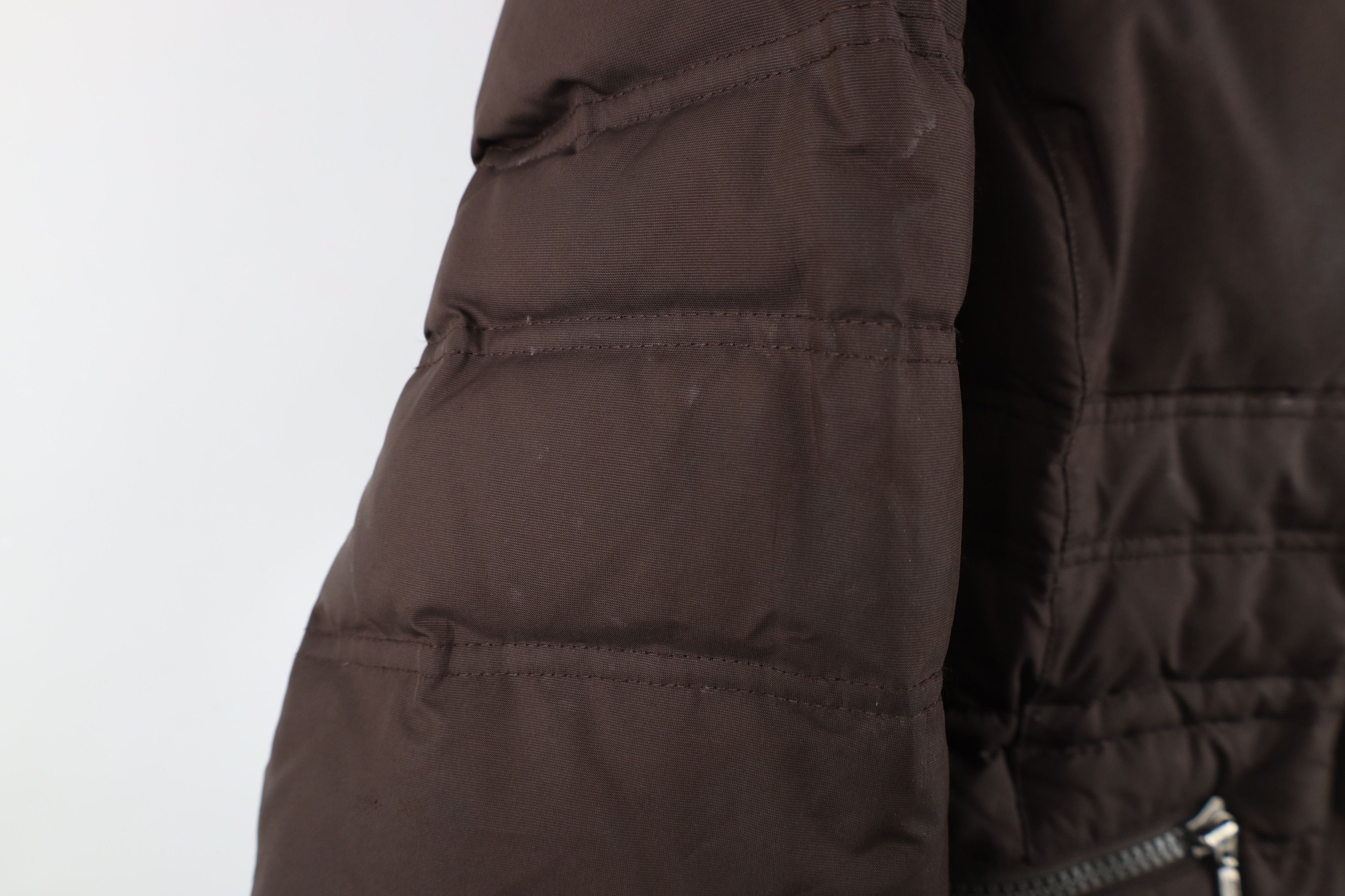 Eddie Bauer Vintage Y2K Eddie Bauer Goose Down Puffer Jacket Brown Size S / US 4 / IT 40 - 4 Thumbnail
