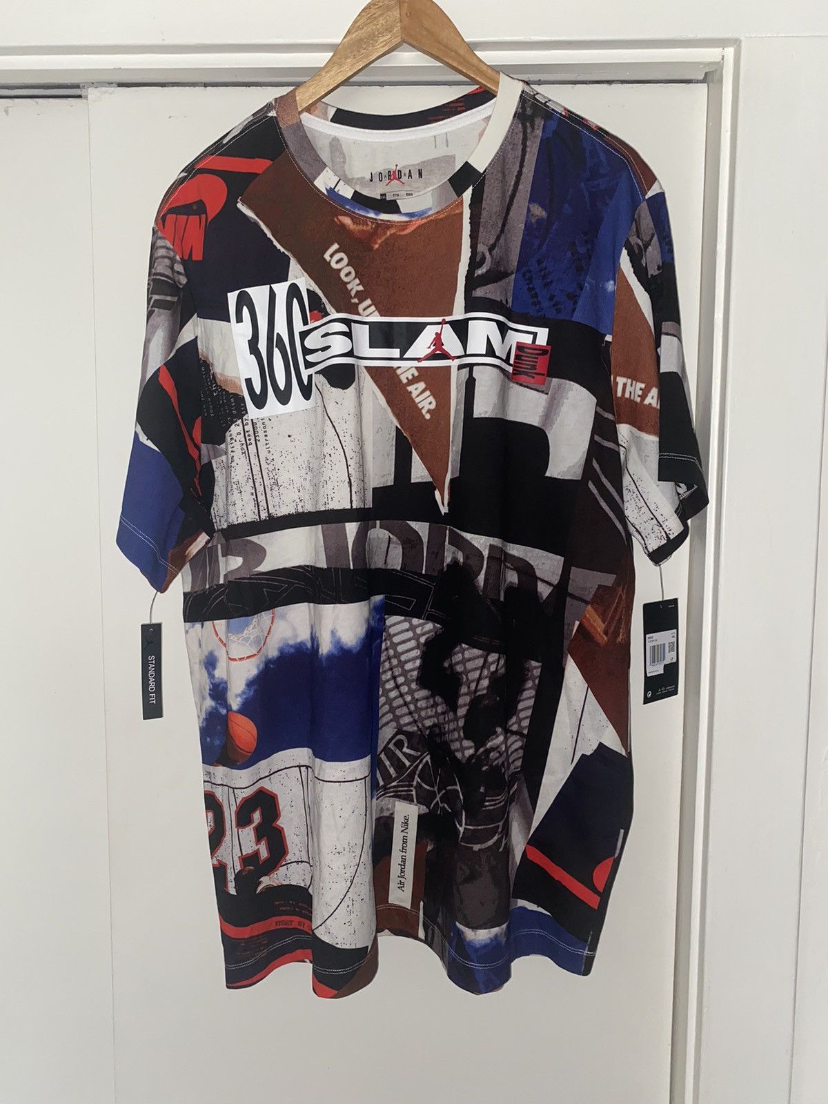 Jordan Brand × Nike Jordan 360 Slam Dunk All Over Print Shirt XXL Size US XXL / EU 58 / 5 - 1 Thumbnail