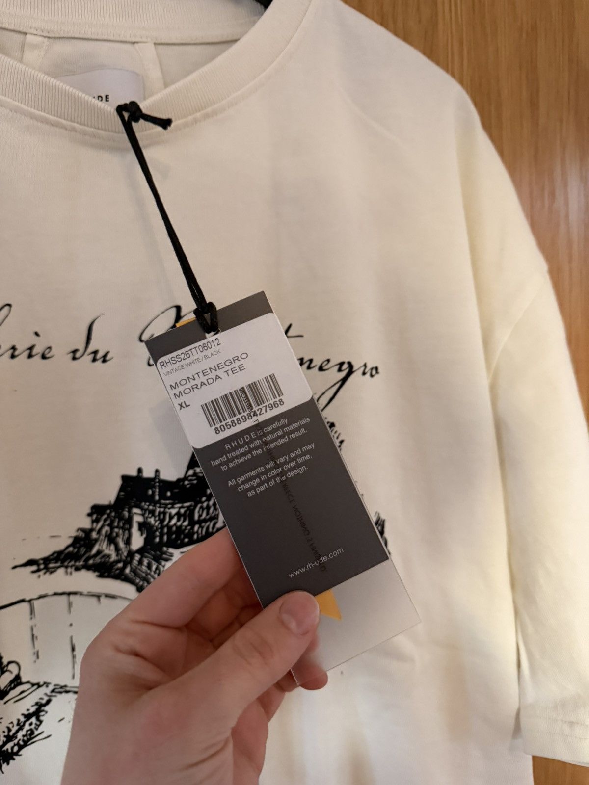 Rhude Rhude montenegro morada tshirt ss26 Size US XL / EU 56 / 4 - 3 Thumbnail