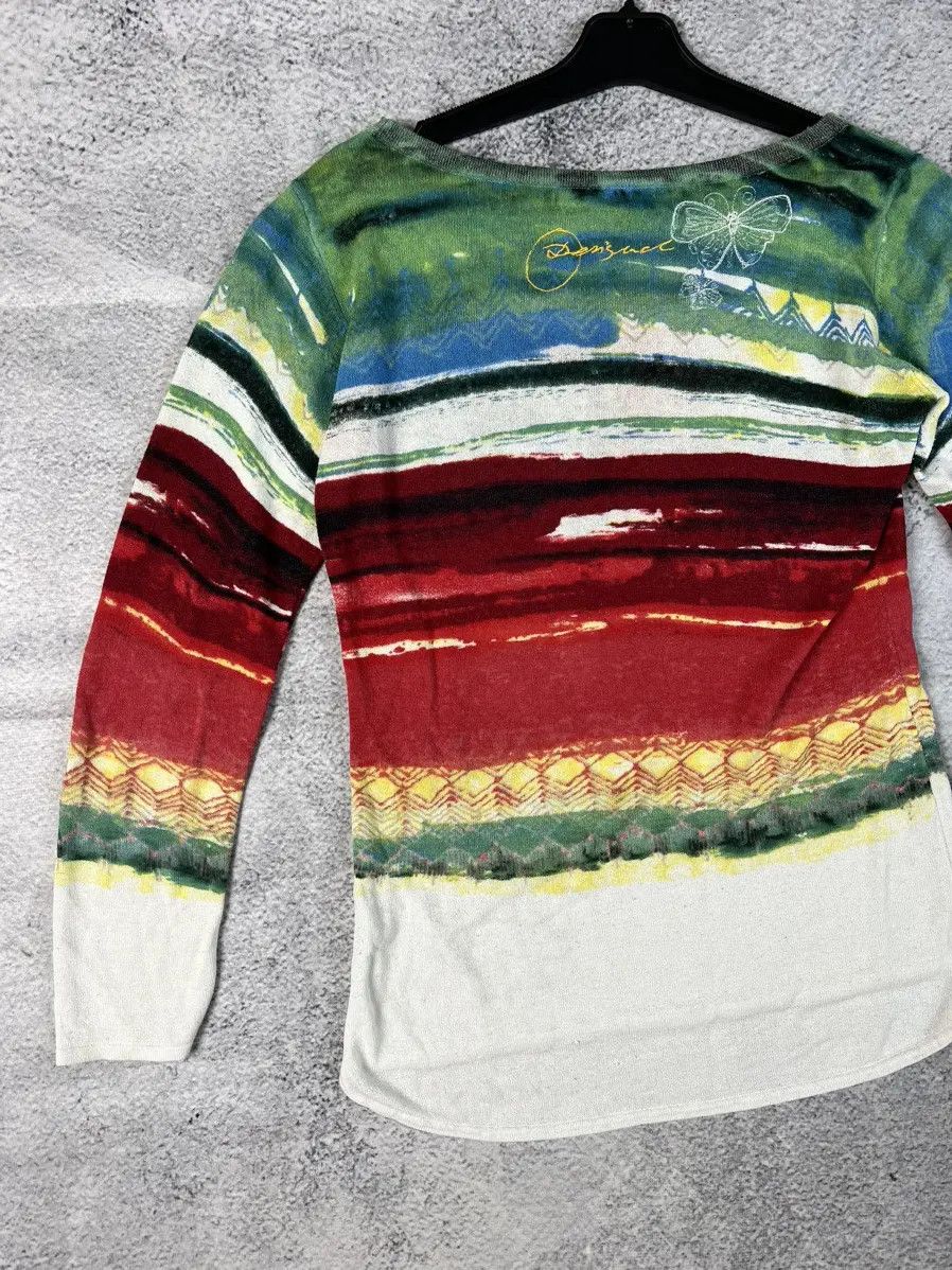 Desigual Desigual multicolour knit jumper Size XL / US 12-14 / IT 48-50 - 6 Thumbnail