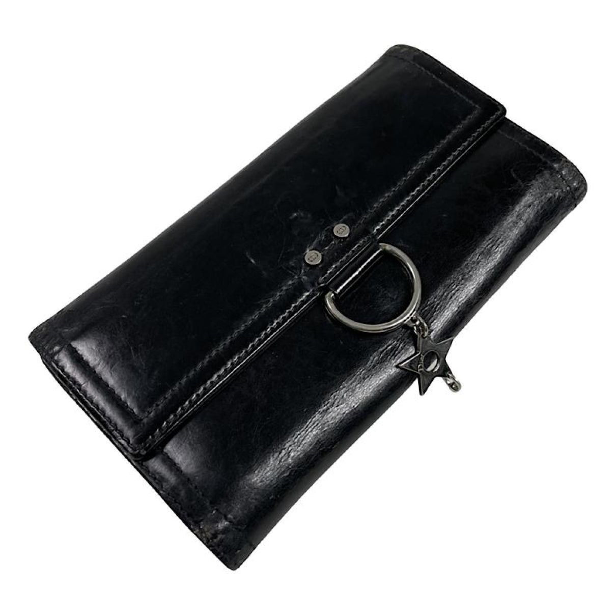Dior Black Patent Leather Wallet Size ONE SIZE - 1 Thumbnail