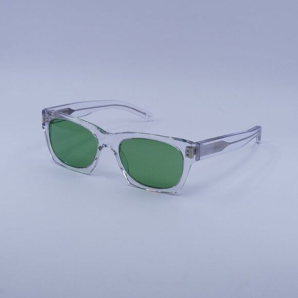 Saint Laurent SL461 BETTY 015 Sunglasses Green Rectangle Frame, Green Lenses Saint Laurent SL461 BETTY 015 Sunglasses Green Rectangle  main image 3