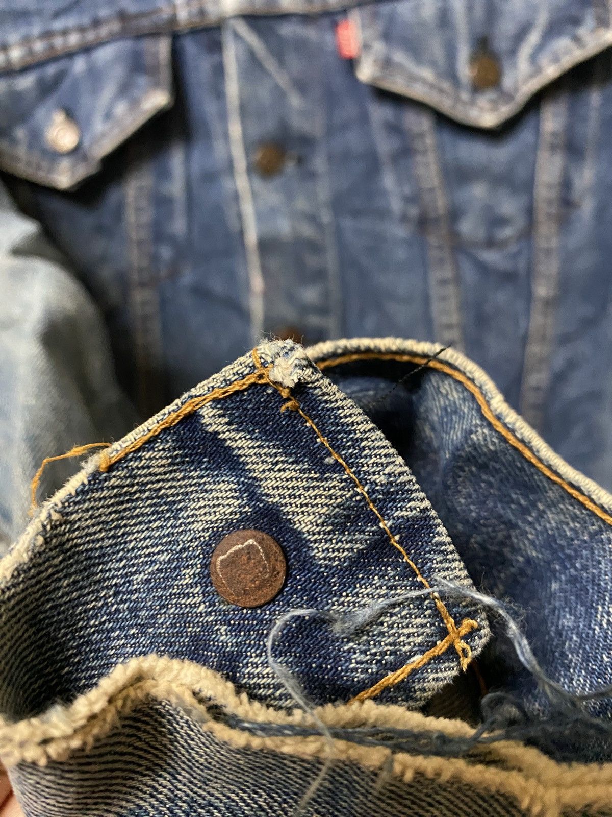 Levi's Vtg 70s levis trucker jacket Size US M / EU 48-50 / 2 - 6 Thumbnail