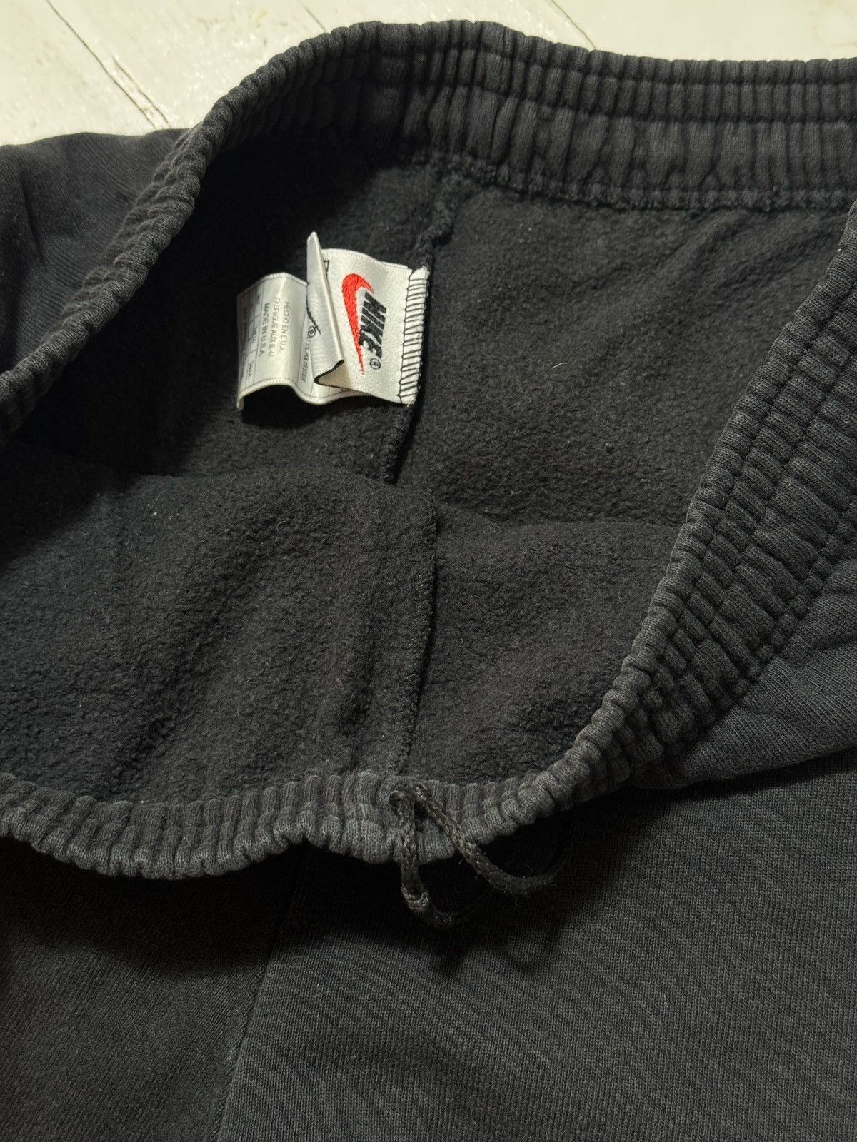 Nike VINTAGE NIKE MINI SWOOSH MADE IN USA SWEATPANTS Size 30" / US 8 / IT 44 - 7 Thumbnail