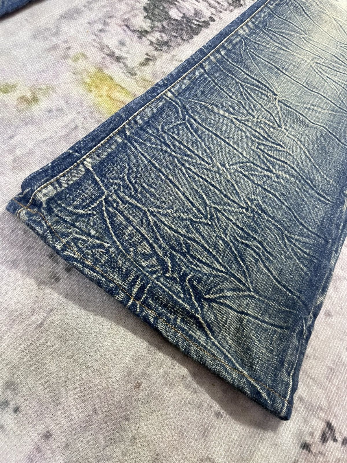 Other Flare Japanese Jeans Lightning Wash Real Vintage Size US 34 / EU 50 - 3 Thumbnail
