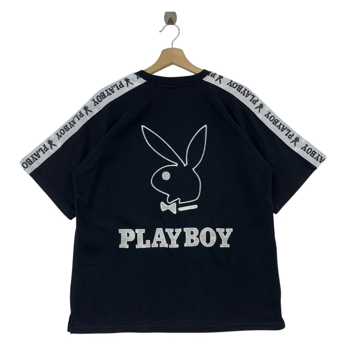 Playboy × Vintage Vintage PLAYBOY Big Bunny embroidery logo tee Size US L / EU 52-54 / 3 - 1 Thumbnail