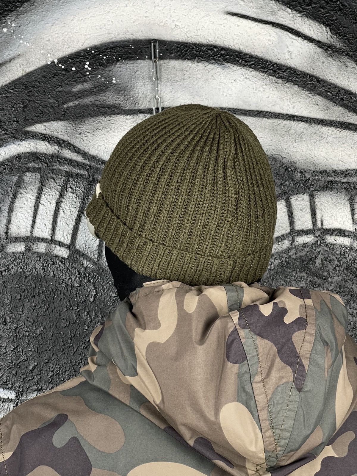 Rab Rab Vintage Outdoor Hiking Green Acrylic Trawler Beanie Hat One Size Size ONE SIZE - 3 Thumbnail