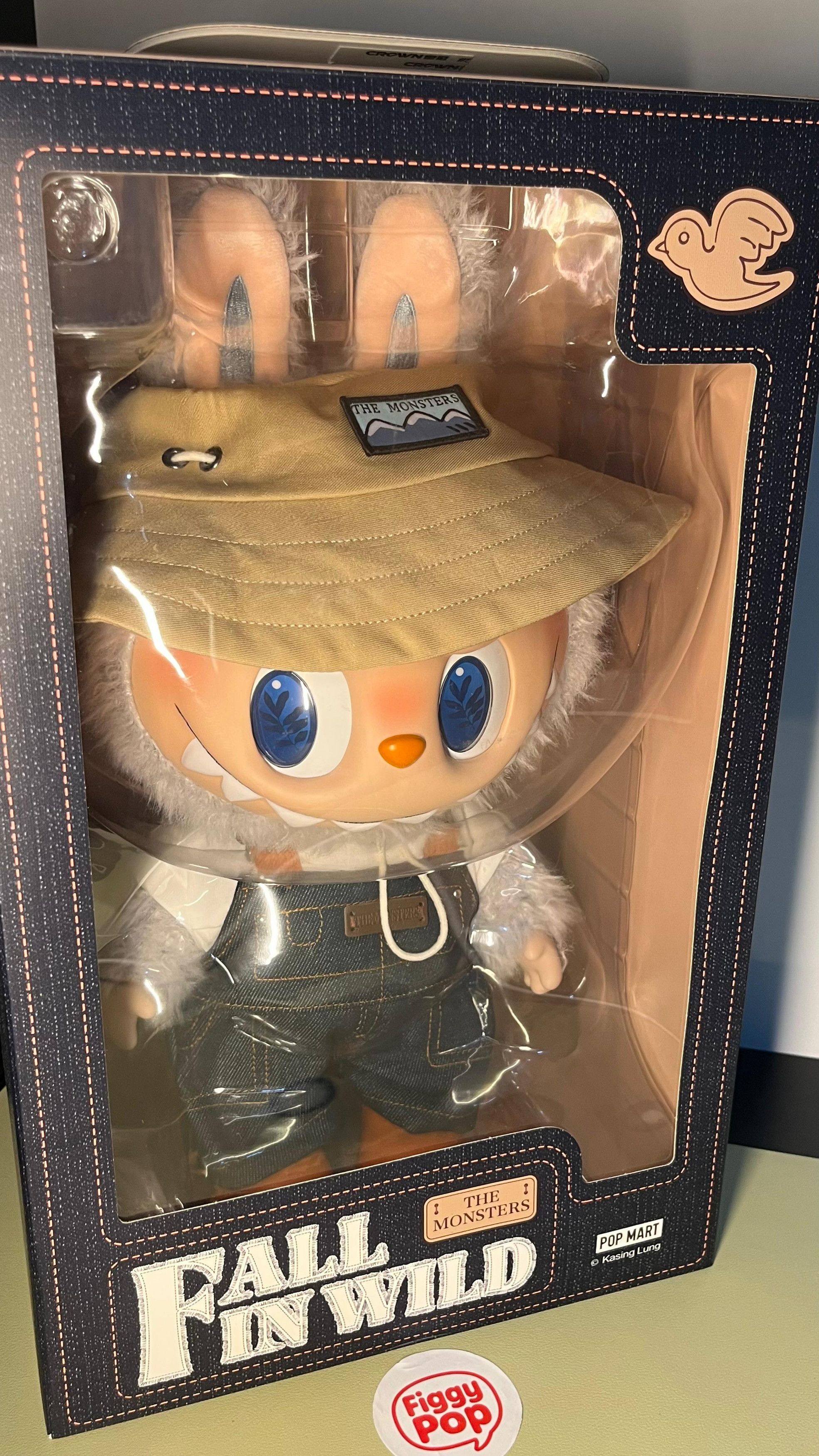POP MART Labubu - FALL IN WILD SERIES-Vinyl Plush Doll (BIG SIZE) Size ONE SIZE - 2 Thumbnail