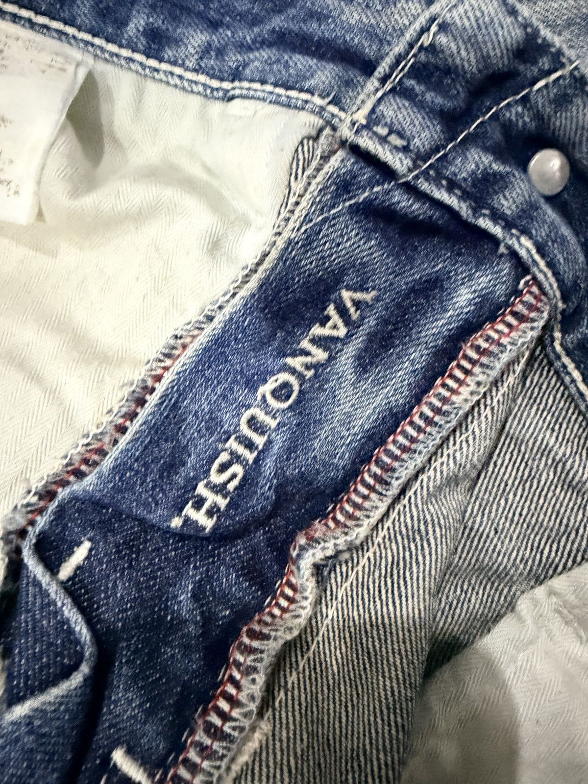 Vanquish Vanquish Japan Tokyo distressed jeans Size US 34 / EU 50 - 4 Thumbnail
