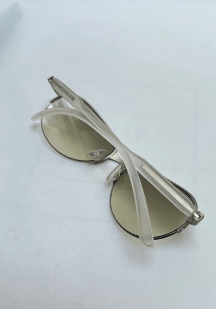 Prada × Vintage PRADA Sunglasses SPR 58C Star Sport Metal Shield Oval Wrap Size ONE SIZE - 5 Thumbnail