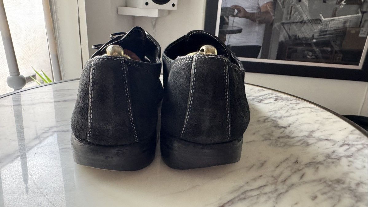 Guidi Reverse-Leather Suede Lace-Up Derbies Size US 10 / EU 43 - 6 Thumbnail