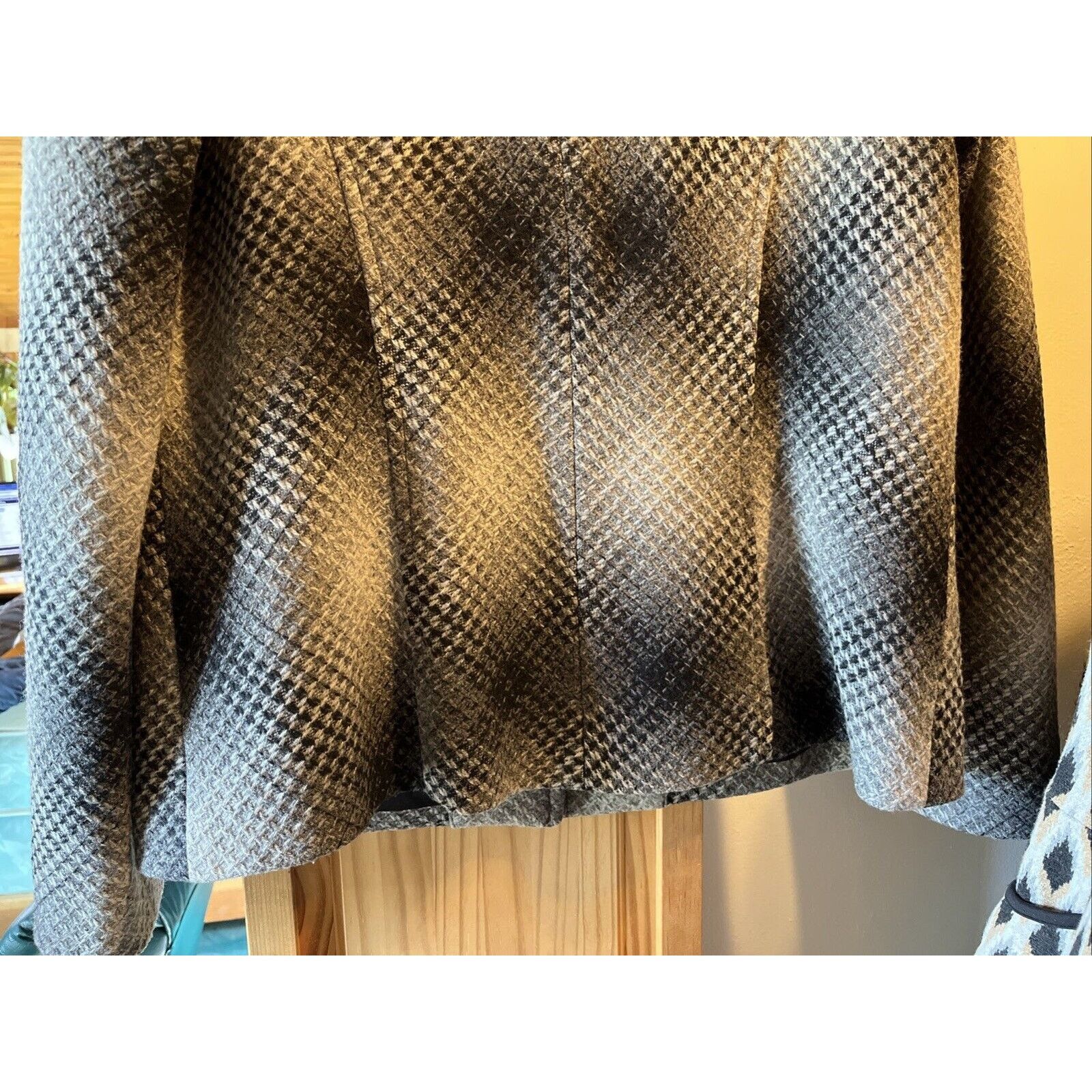 Pendleton Pendleton Country Women’s 14 Gray Coat Wool LS 4 Button Y2K Size XL / US 12-14 / IT 48-50 - 10 Thumbnail