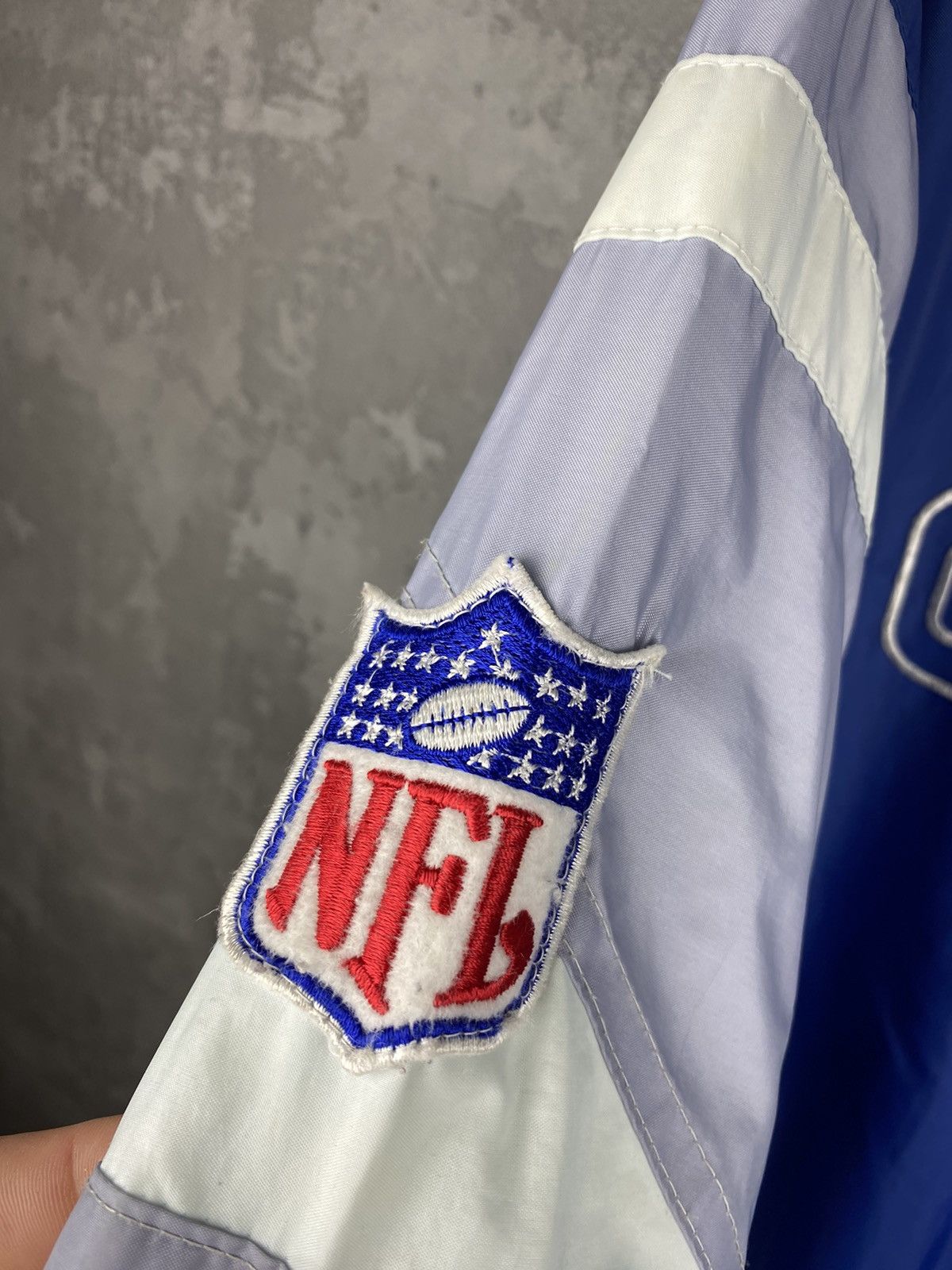 Starter Dallas Cowboys Starter Jacket Men's XL Blue NFL Football Size US XL / EU 56 / 4 - 3 Thumbnail