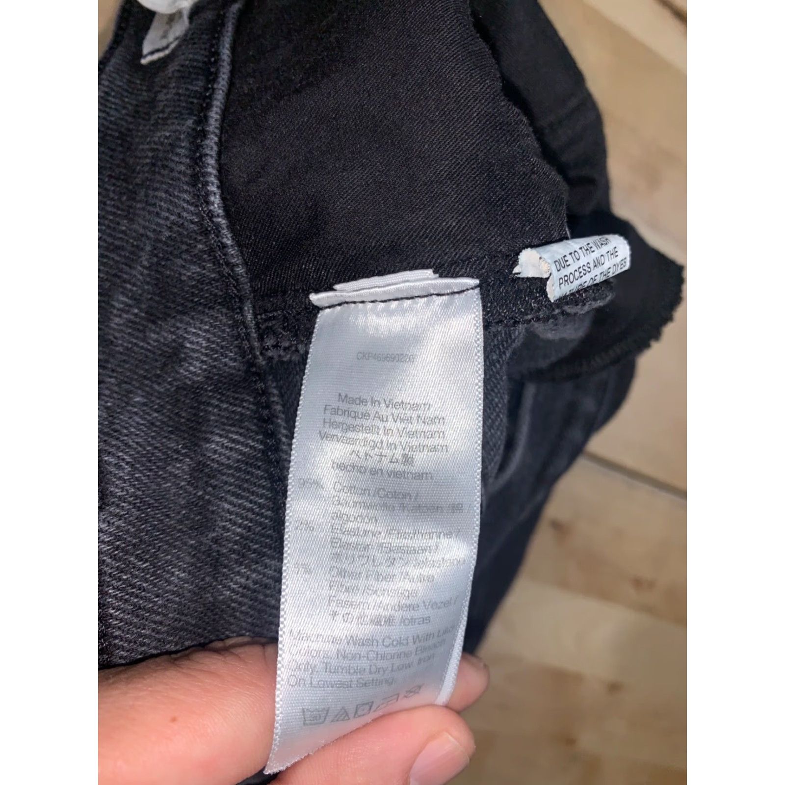 Madewell Jeans Womens Mid Rise Kick Out Flared 27 Black Denim 27x26