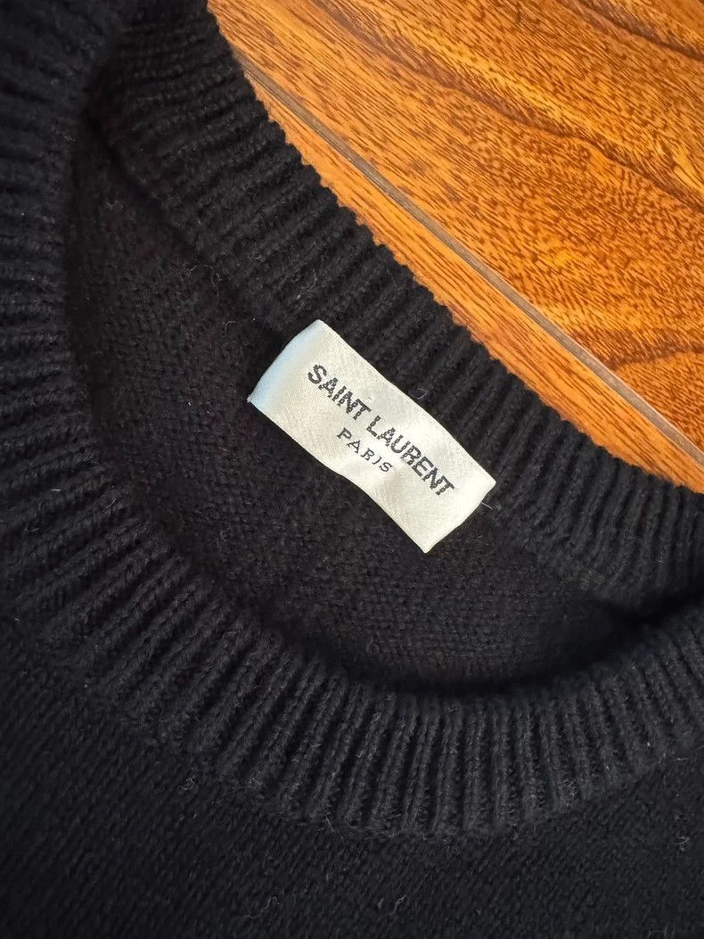 Saint Laurent Paris Saint Laurent Striped Cashmere Sweater M-2505 Size US M / EU 48-50 / 2 - 2 Thumbnail