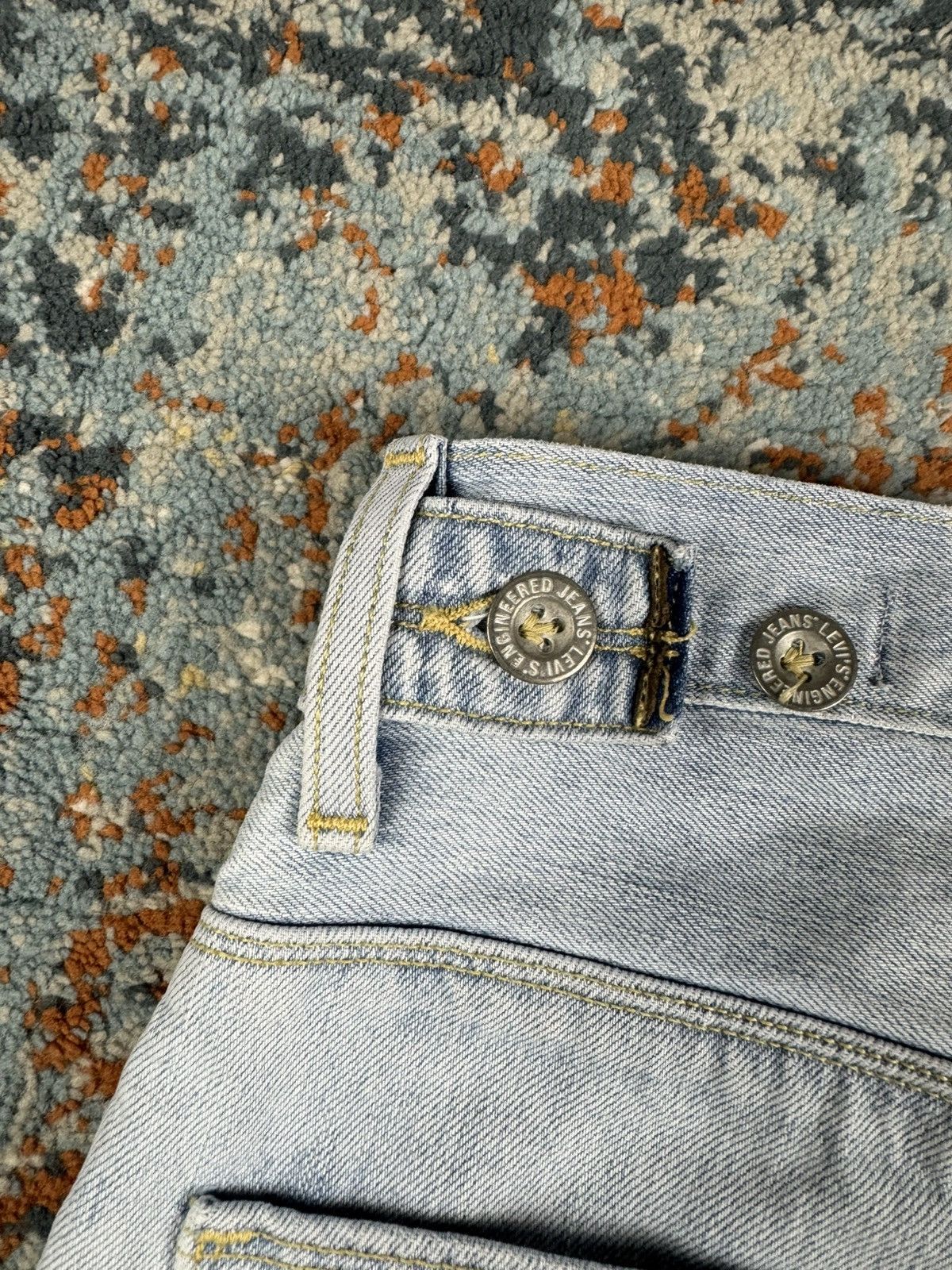 Levi's Vintage 2000s Levis Engineered jeans twisted shorts washed Size US 28 / EU 44 - 14 Thumbnail
