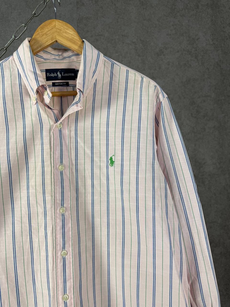 Polo Ralph Lauren Polo Ralph Lauren designer logo striped shirt Size US L / EU 52-54 / 3 - 5 Thumbnail