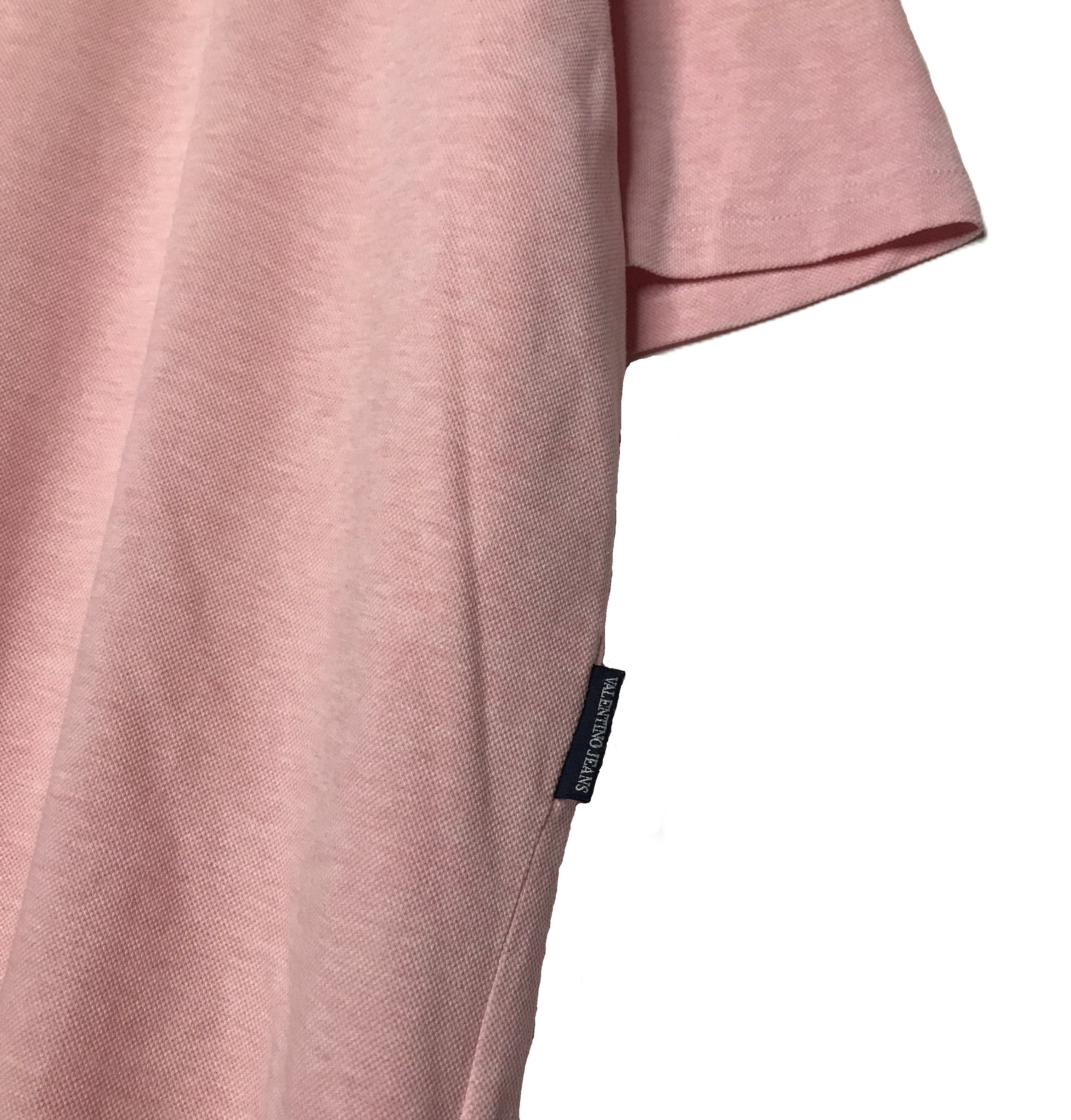 Valentino Valentino Jeans Mens Zip Polo Sz XXL Pink Size US XXL / EU 58 / 5 - 4 Thumbnail
